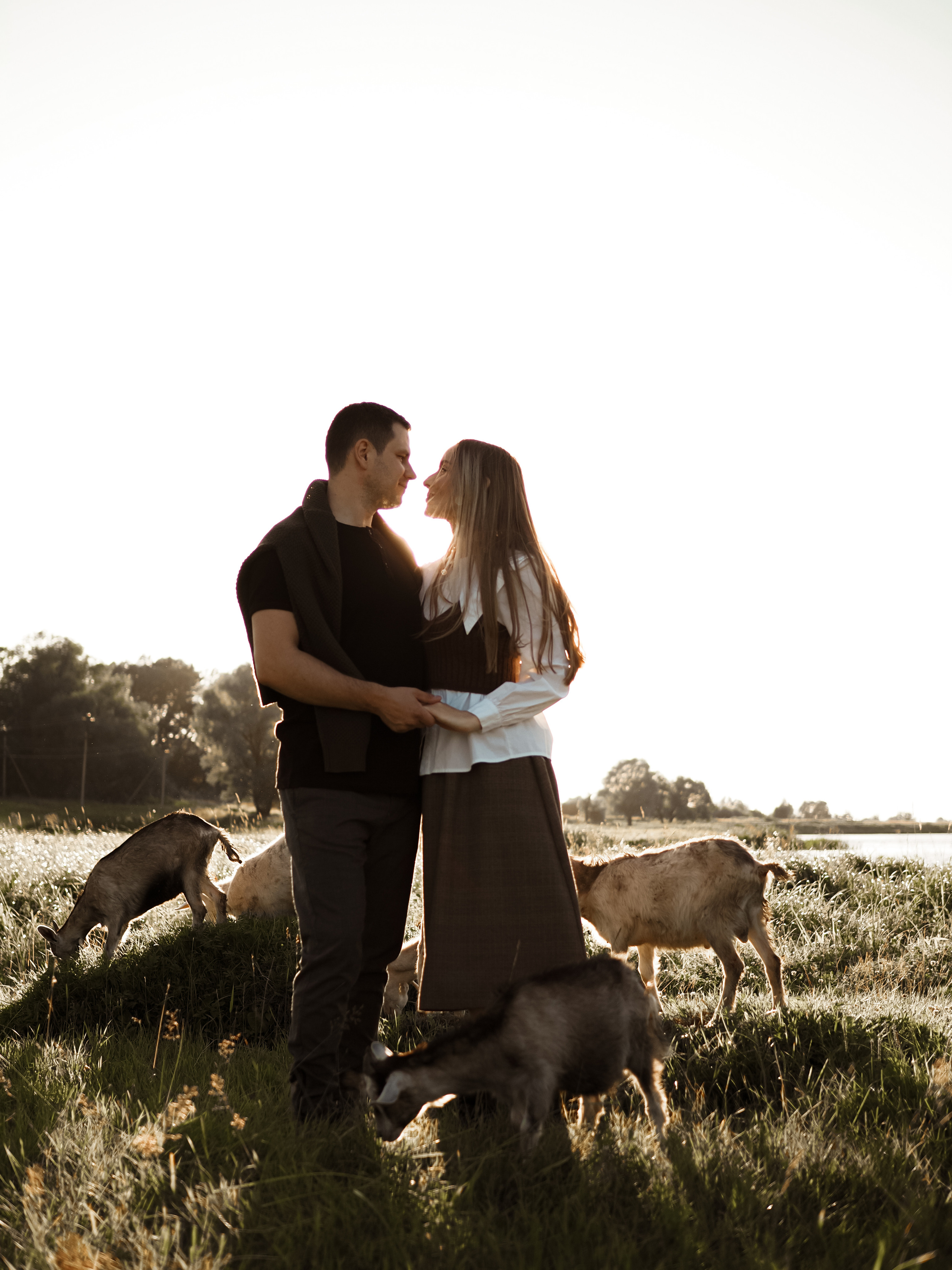 Холмы на закате. Фотограф Рязань. Семейный Свадебный фотограф