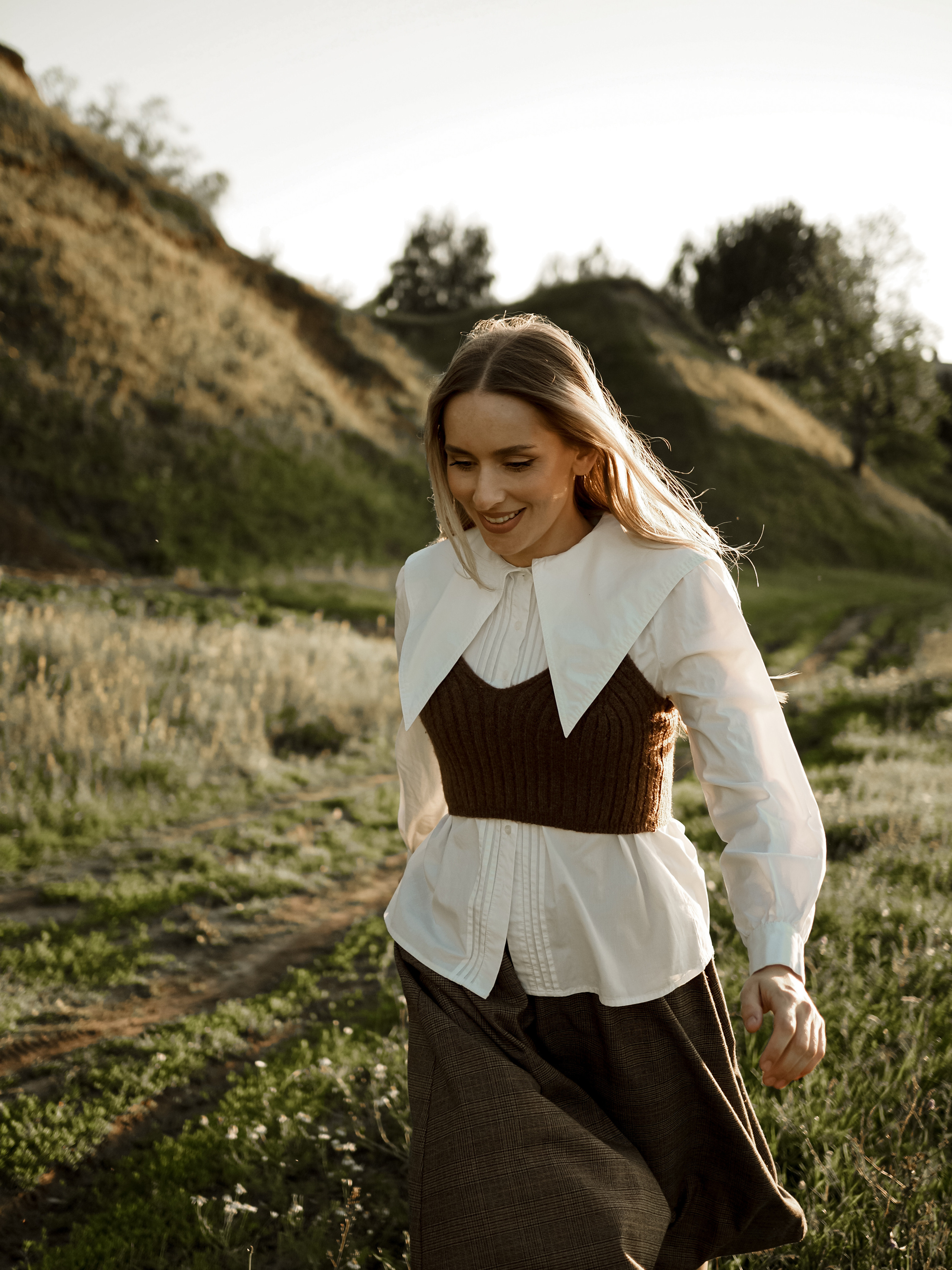 Холмы на закате. Фотограф Рязань. Семейный Свадебный фотограф