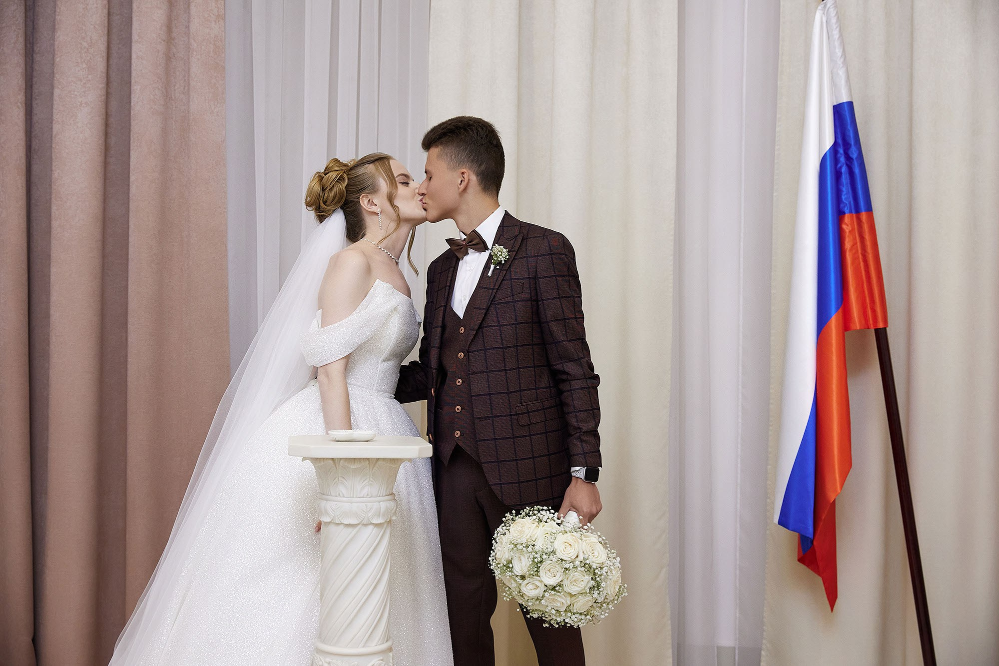 Регистрация в ЗАГСе и выездная. Свадебная съемка. Фотограф в Москве Валерий Боцман