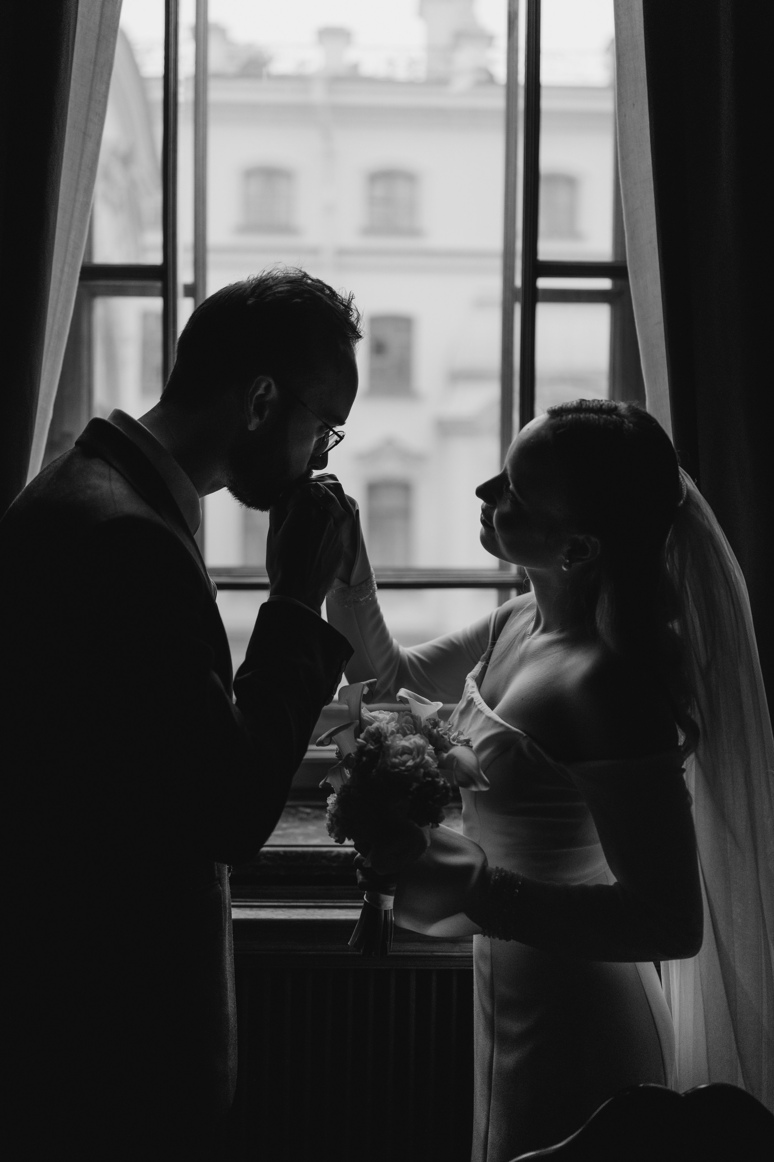 Юра и Полина | 2-й дворец и Половцова. Свадебный и love story фотограф в Санкт-Петербурге