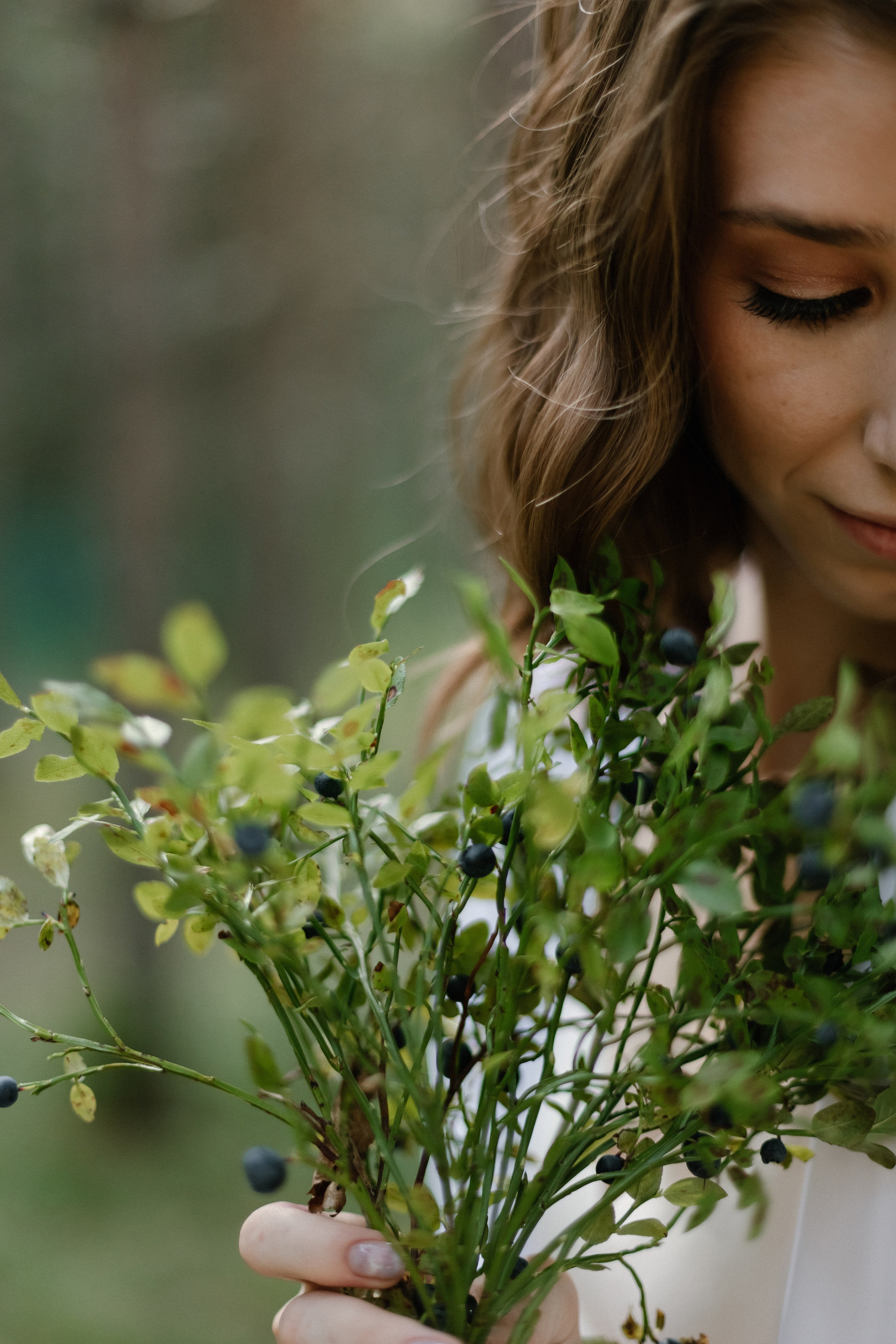 Букетик черники. Майя Алиева Свадебный фотограф в Санкт-Петербурге