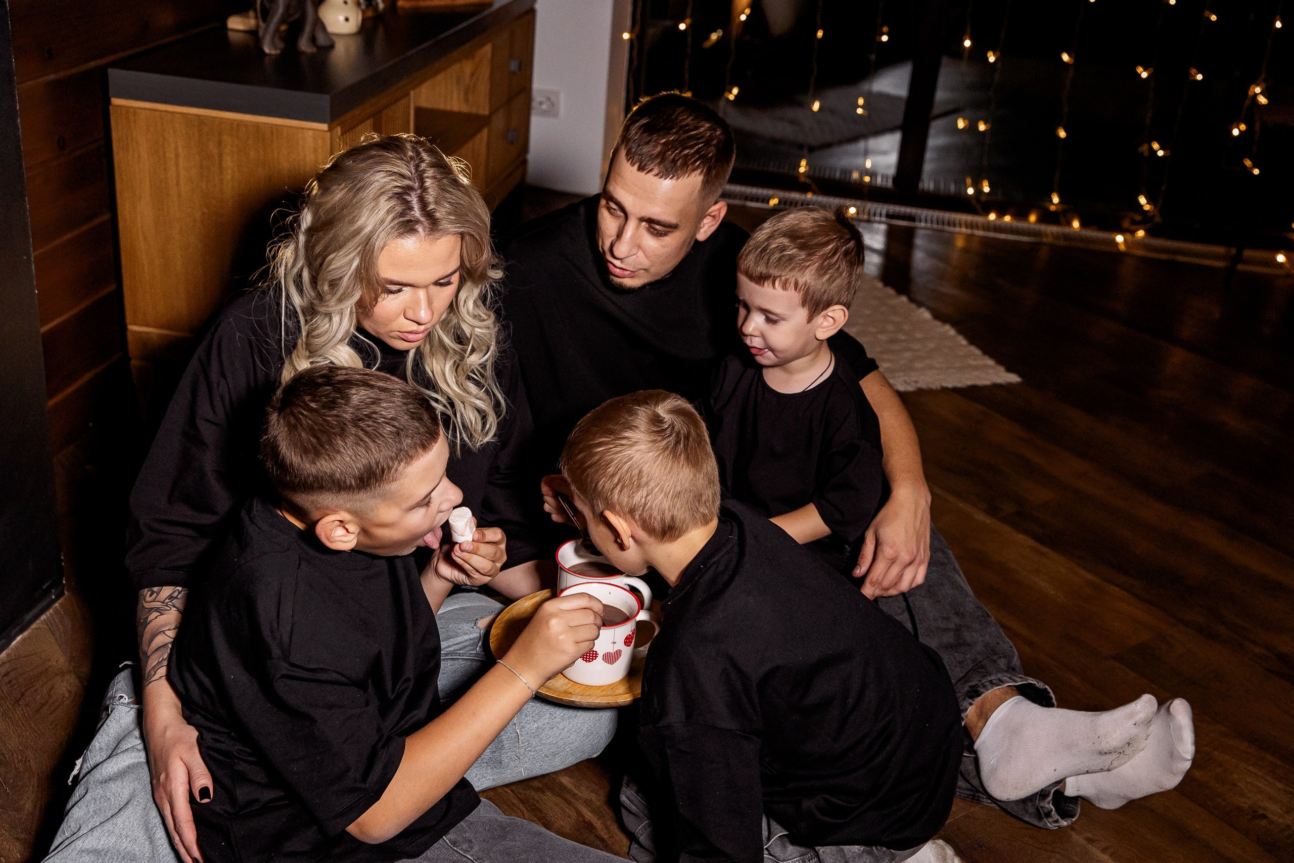 Эдуард и Дарья с сыновьями. Свадебный и семейный фотограф в Челябинске Юлия Ишимова