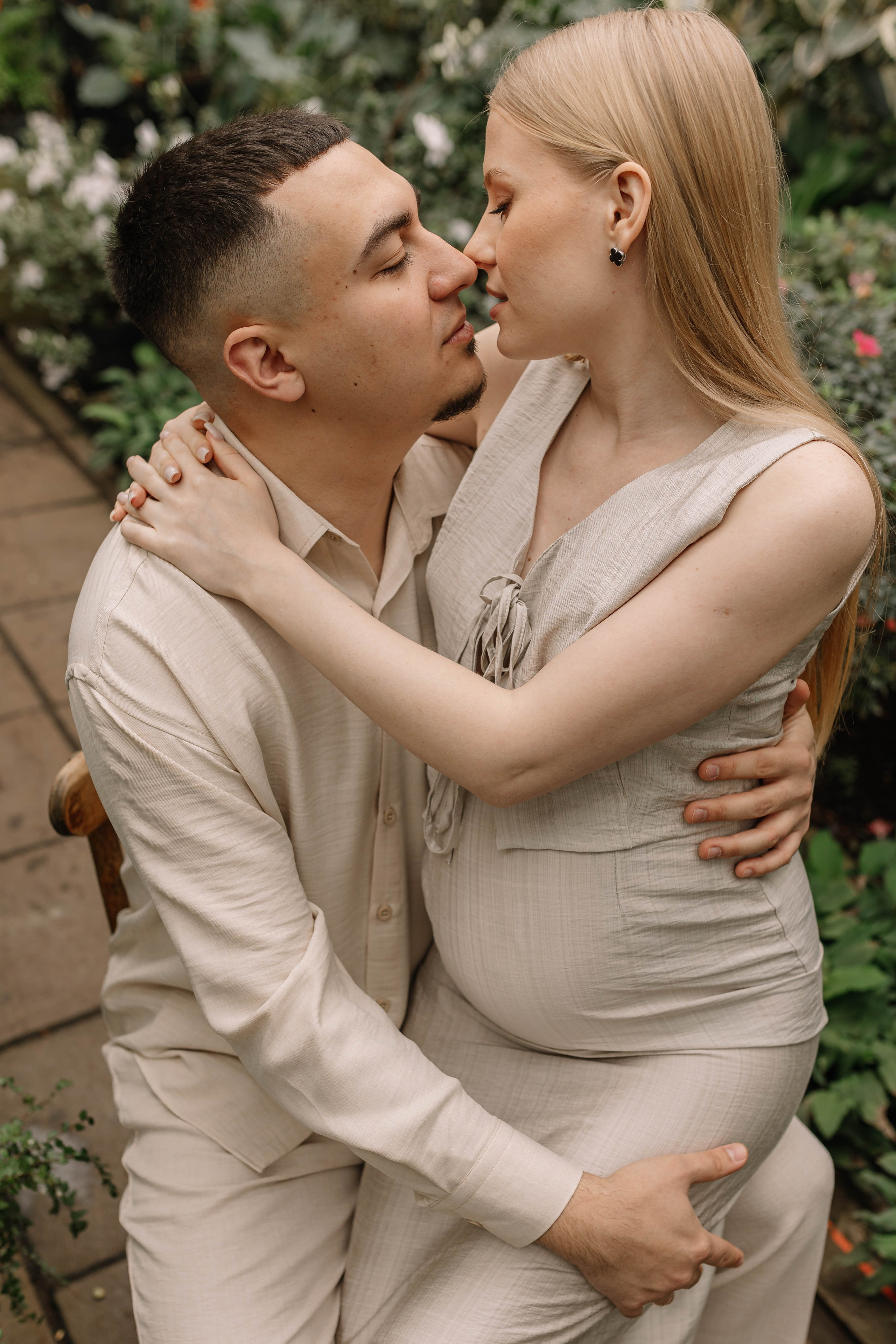 В оранжерее. Фотограф Александра Кузнецова