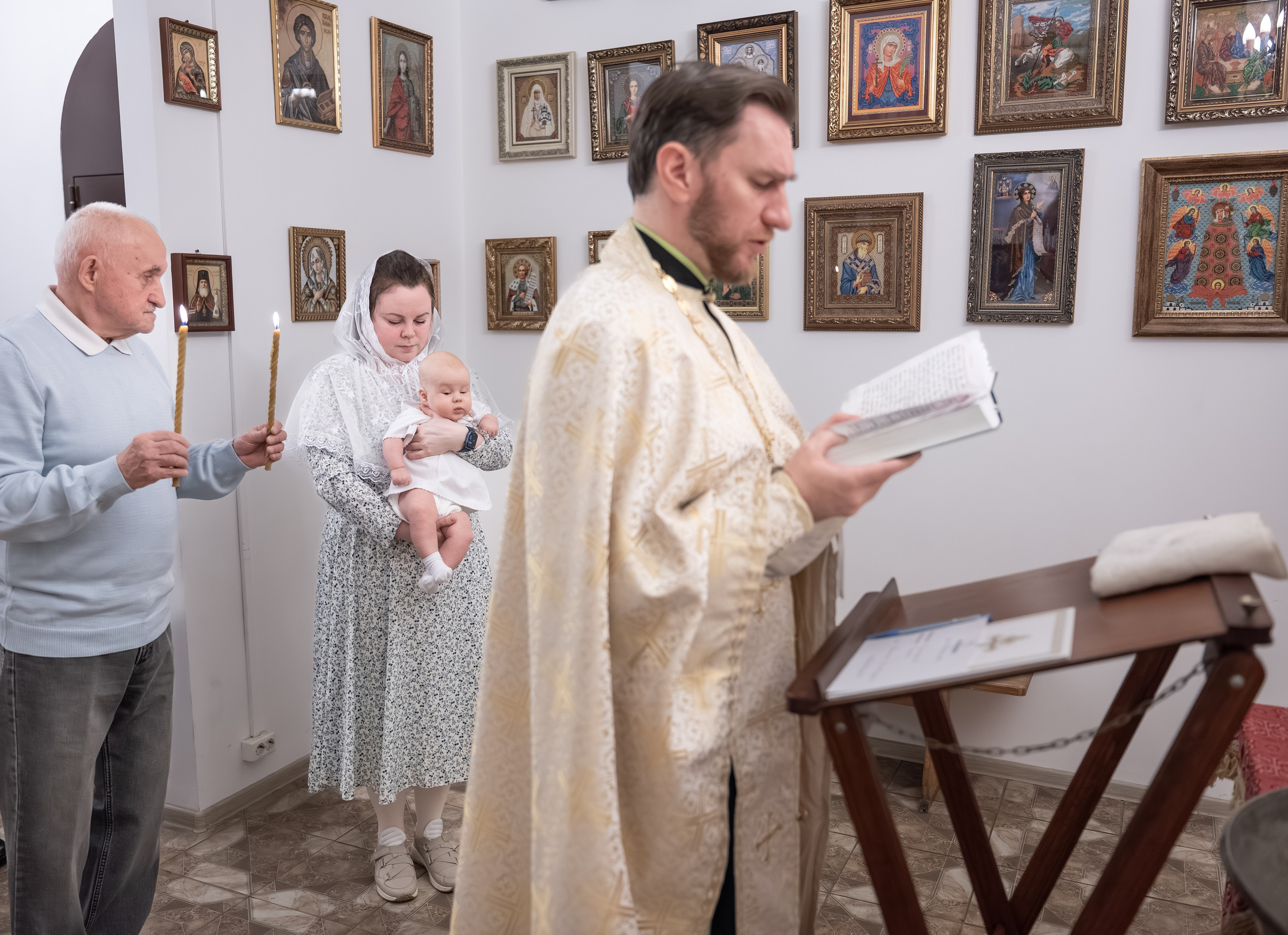 Крещение мл. Максима. Фотограф в Москве