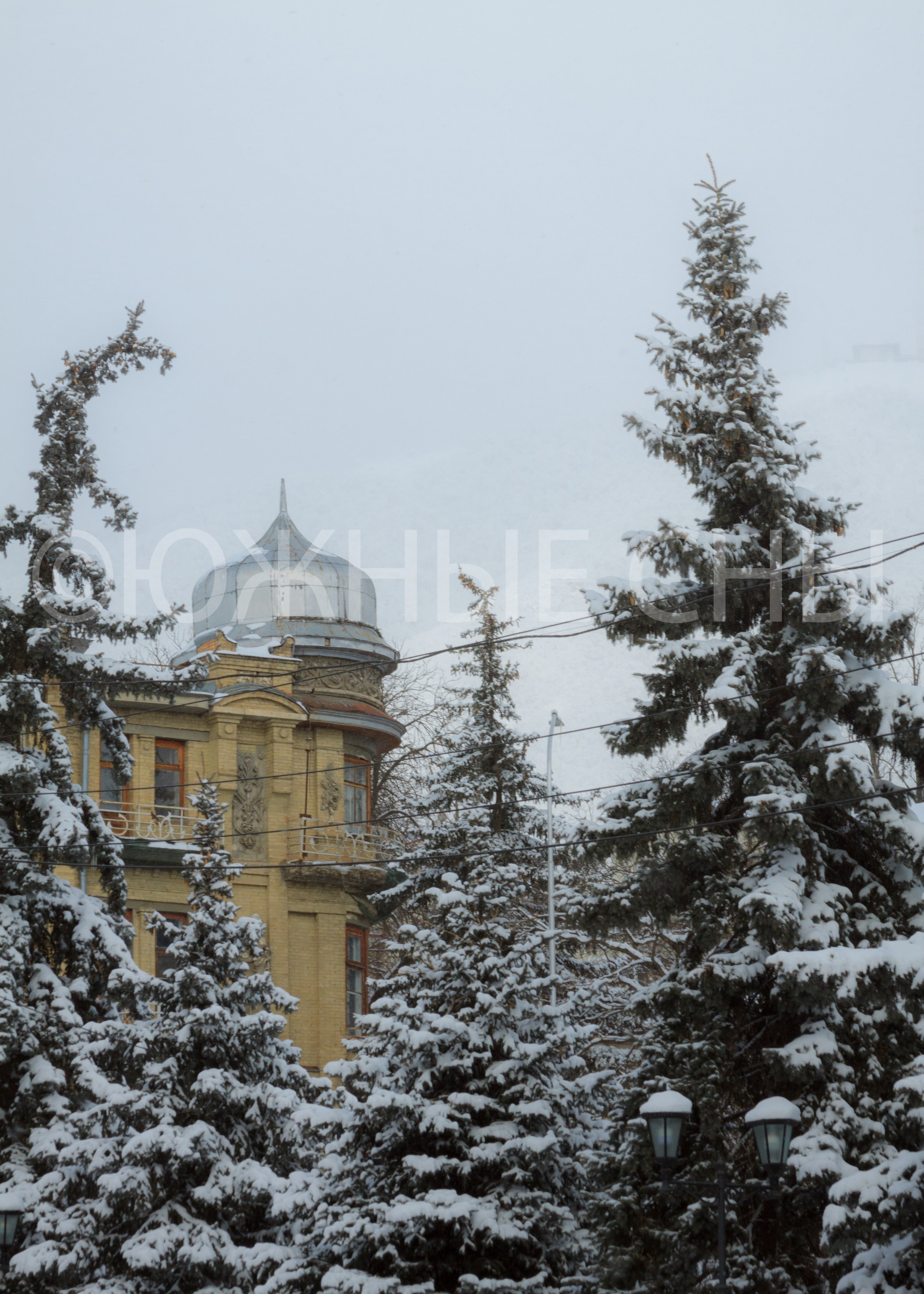 Здание бывшей гостиницы Эрмитаж, город Пятигорск