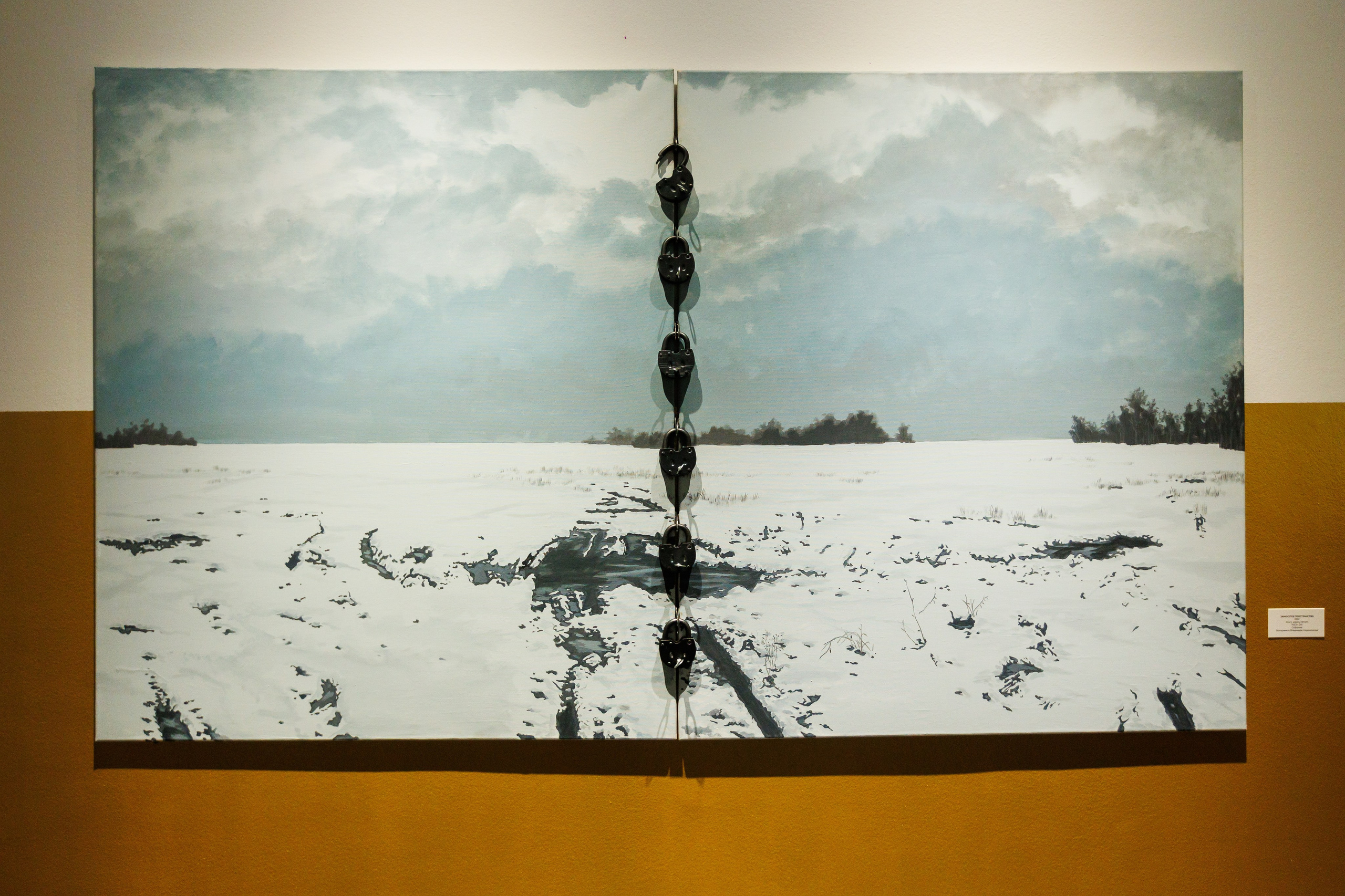 Открытите выставки Небесная География или разбор полетов Андрея Филиппова. Фотограф Иван Недорез