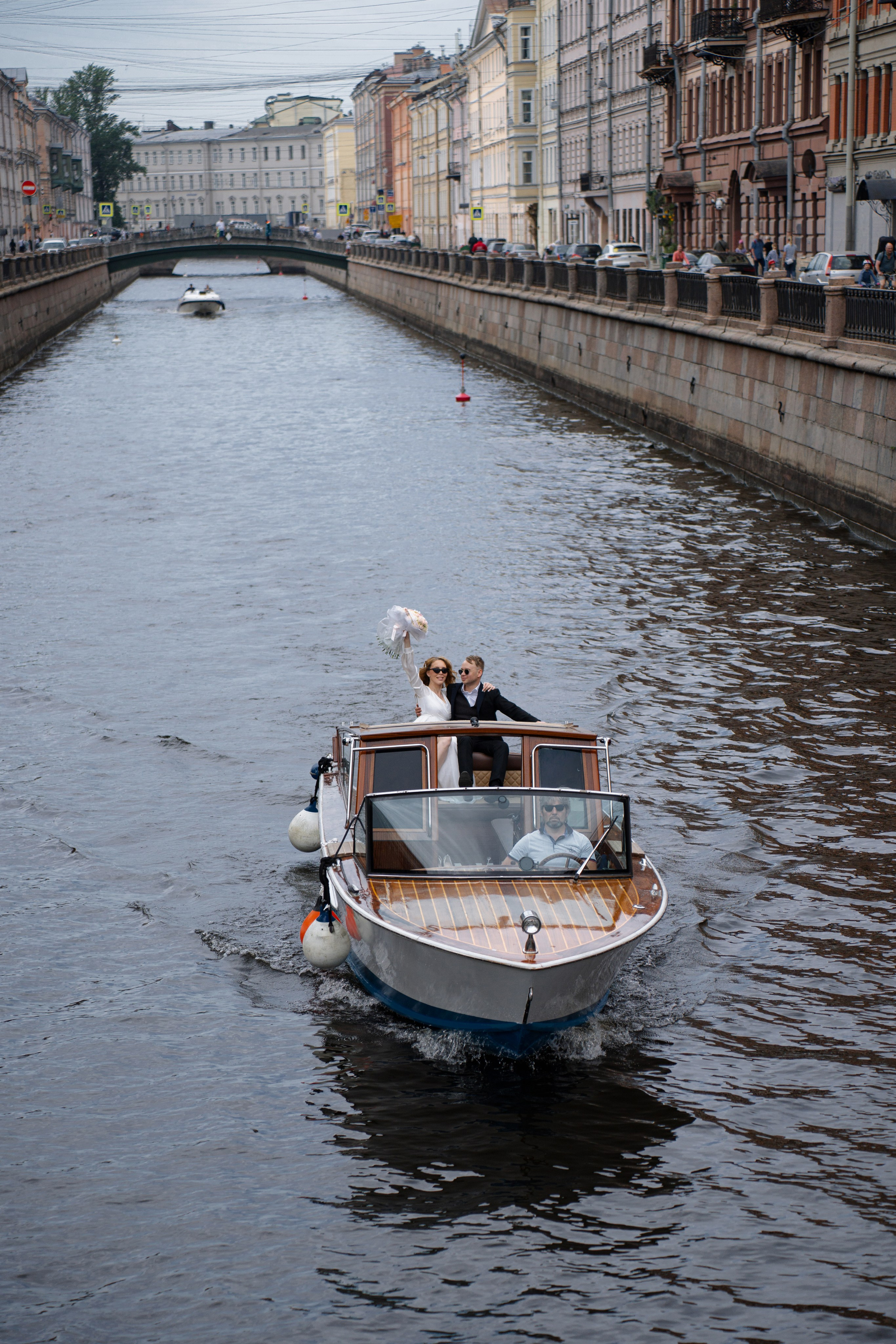 Свадьба на катере. Фотограф Оксана Шавва