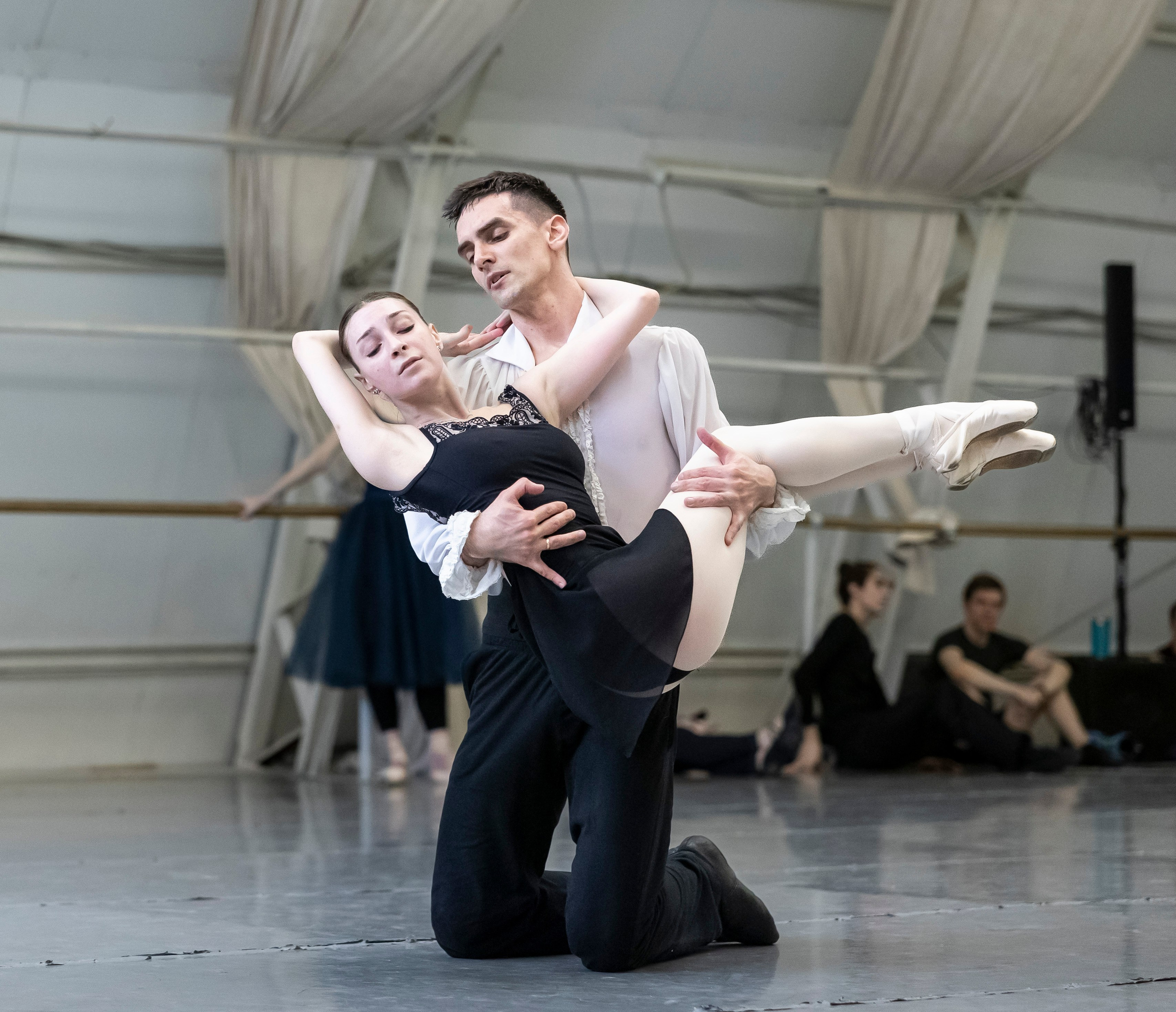 Репетиция балета «Пушкин. Сны после жизни» — театр Касаткиной и Василёва. Балетный фотограф Москва Майоров Николай