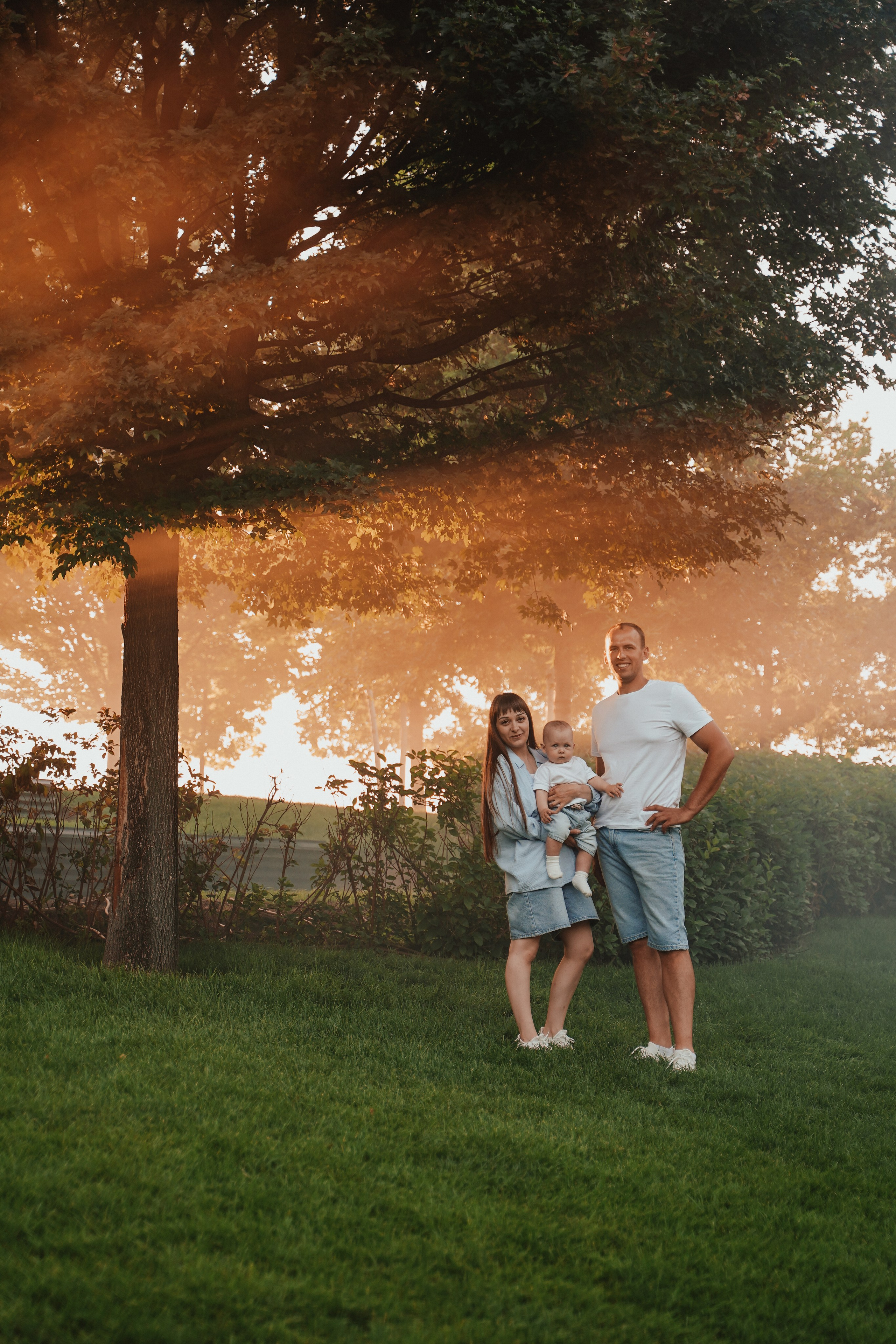Семейная фотосессия в парке Галицкого. Семейный и женский фотограф в Краснодаре Анастасия Приймак