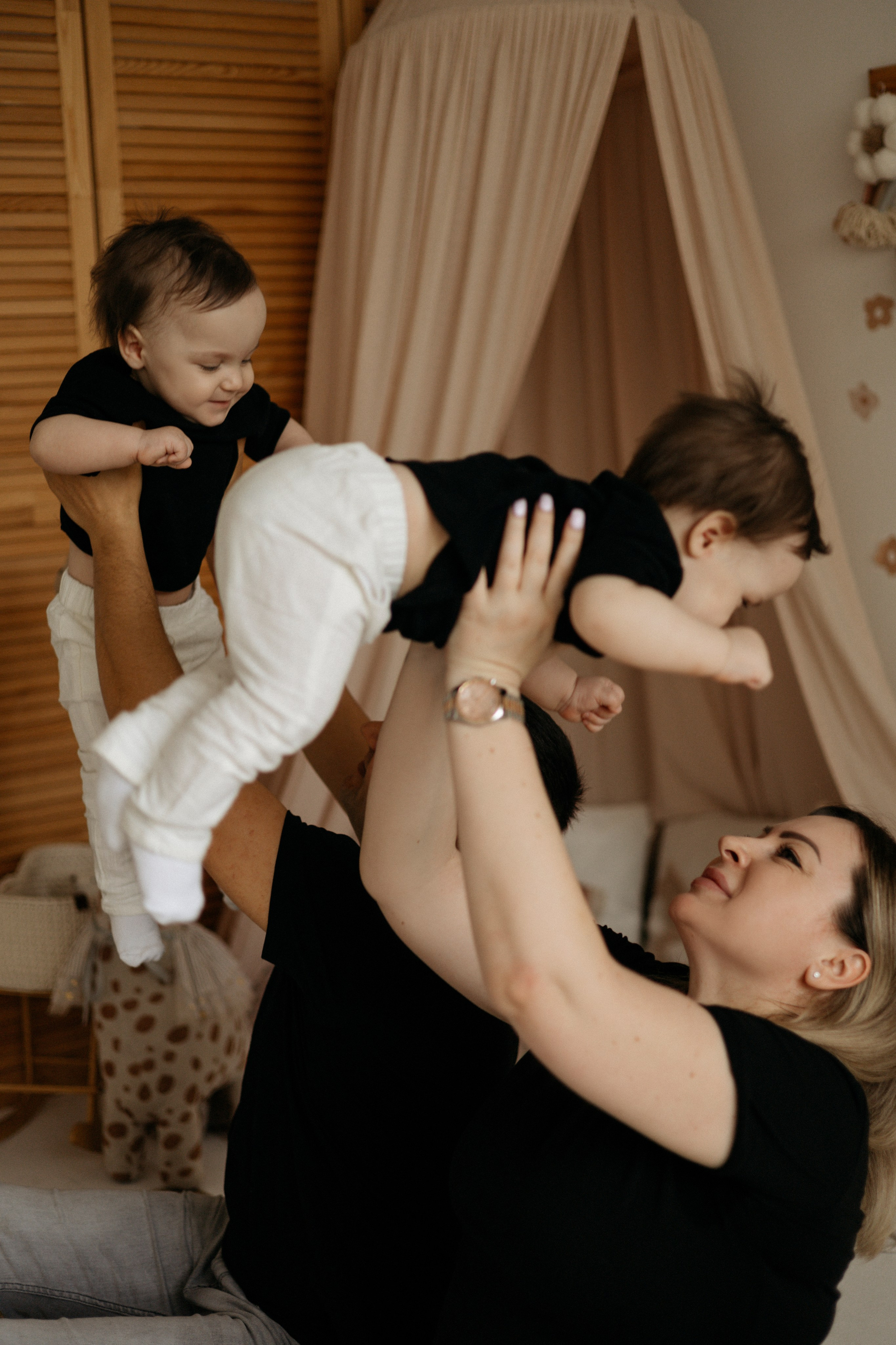 Близнецы годик. Самый теплый фотограф в Краснодаре Рябоконь Ксения