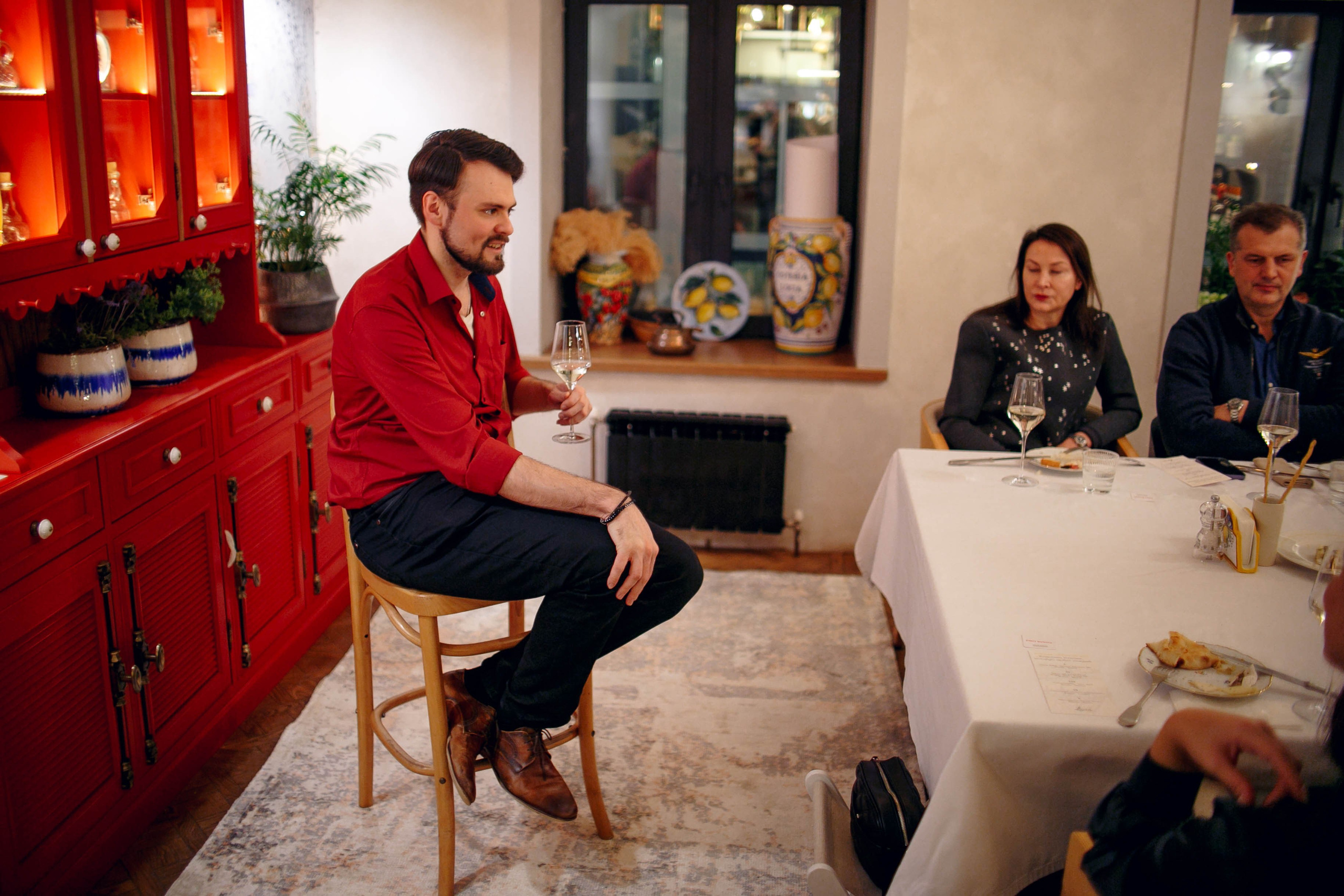 Винный вечер в «Остерия Лючия». Ваш репортажный фотограф Артемий Антонов