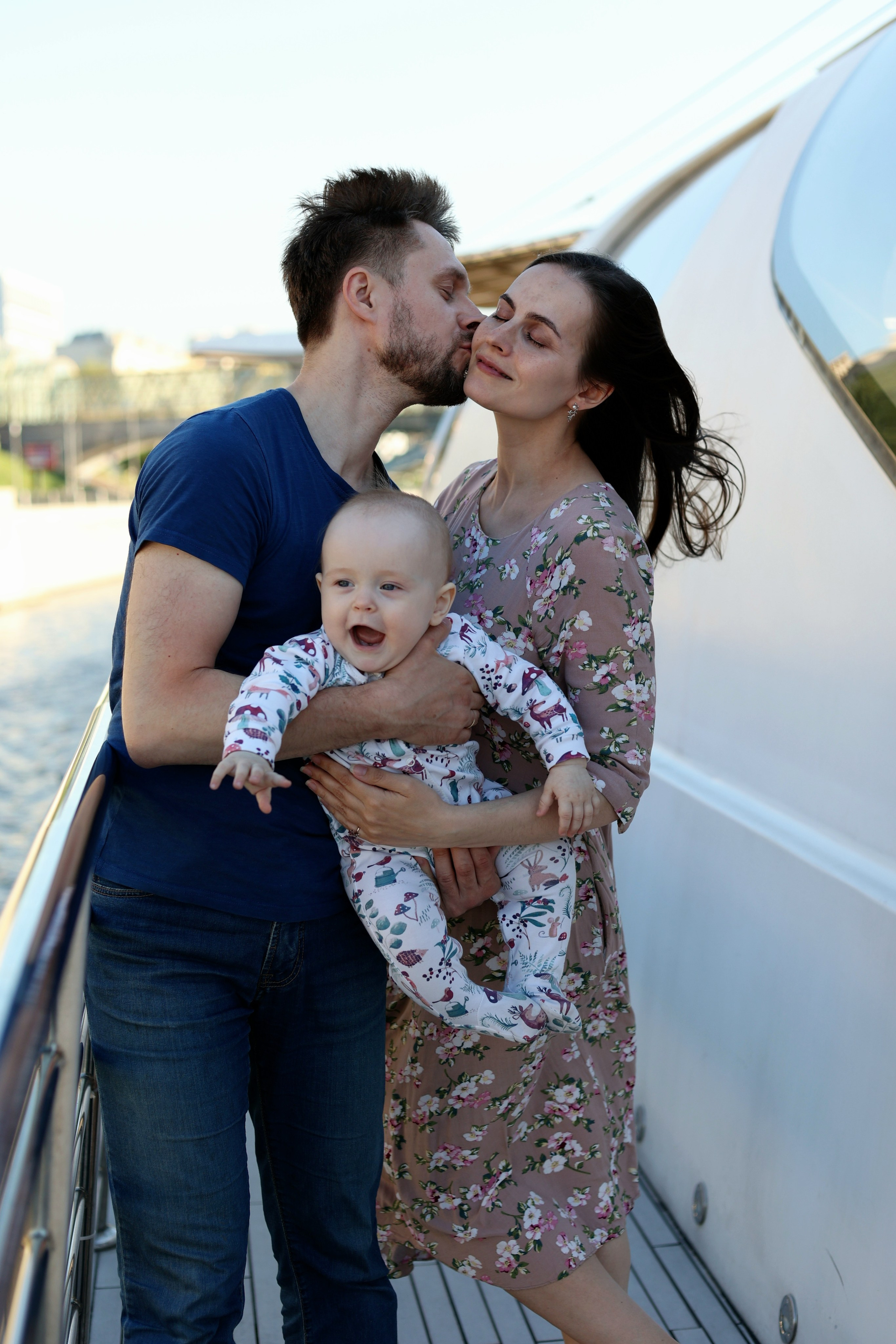 Семья на теплоходе. Видеограф и фотограф Надежда Корнейчик