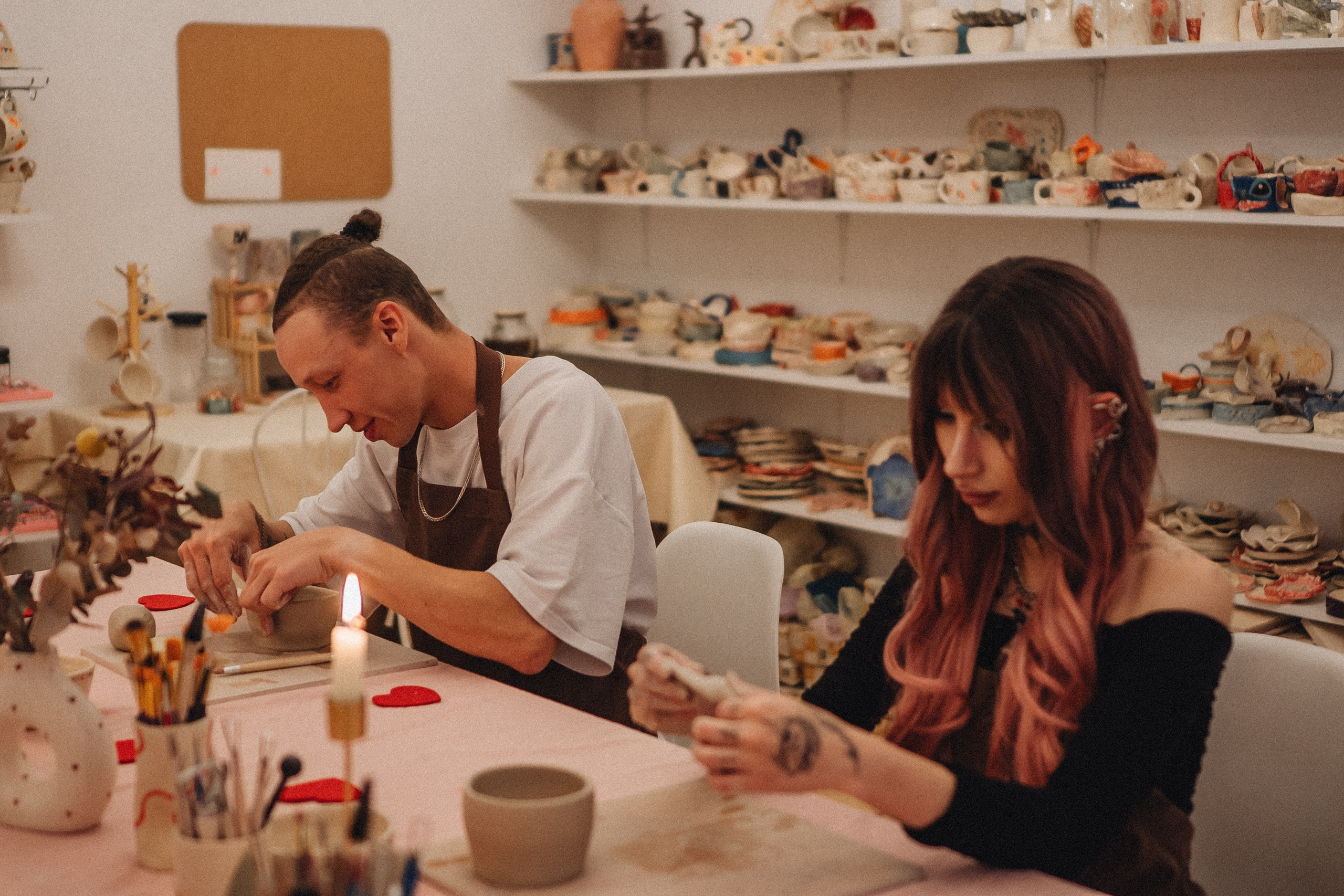 СВИДАНИЕ В ГОНЧАРНОЙ МАСТЕРСКОЙ. Профессиональный фотограф, Санкт-Петербург — Виктория Богомолова