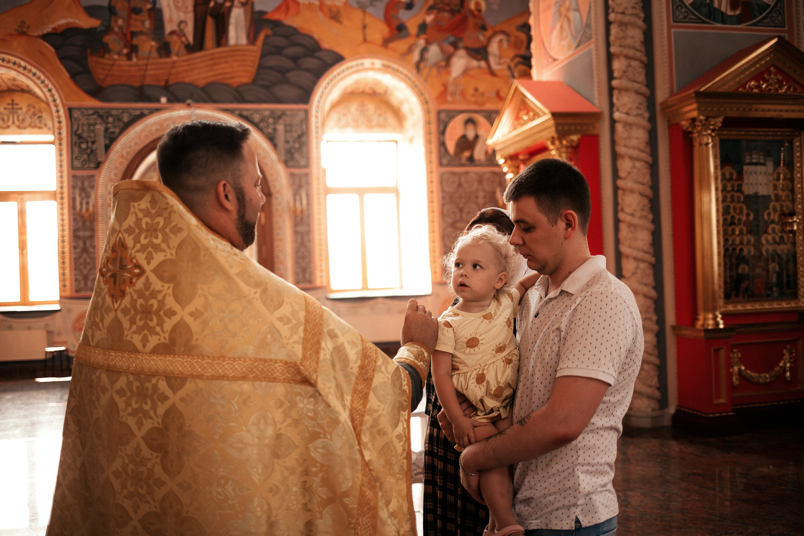 Крещение Варвары. Семейный и детский фотограф в Нижнем Новгороде Буслаева Мария