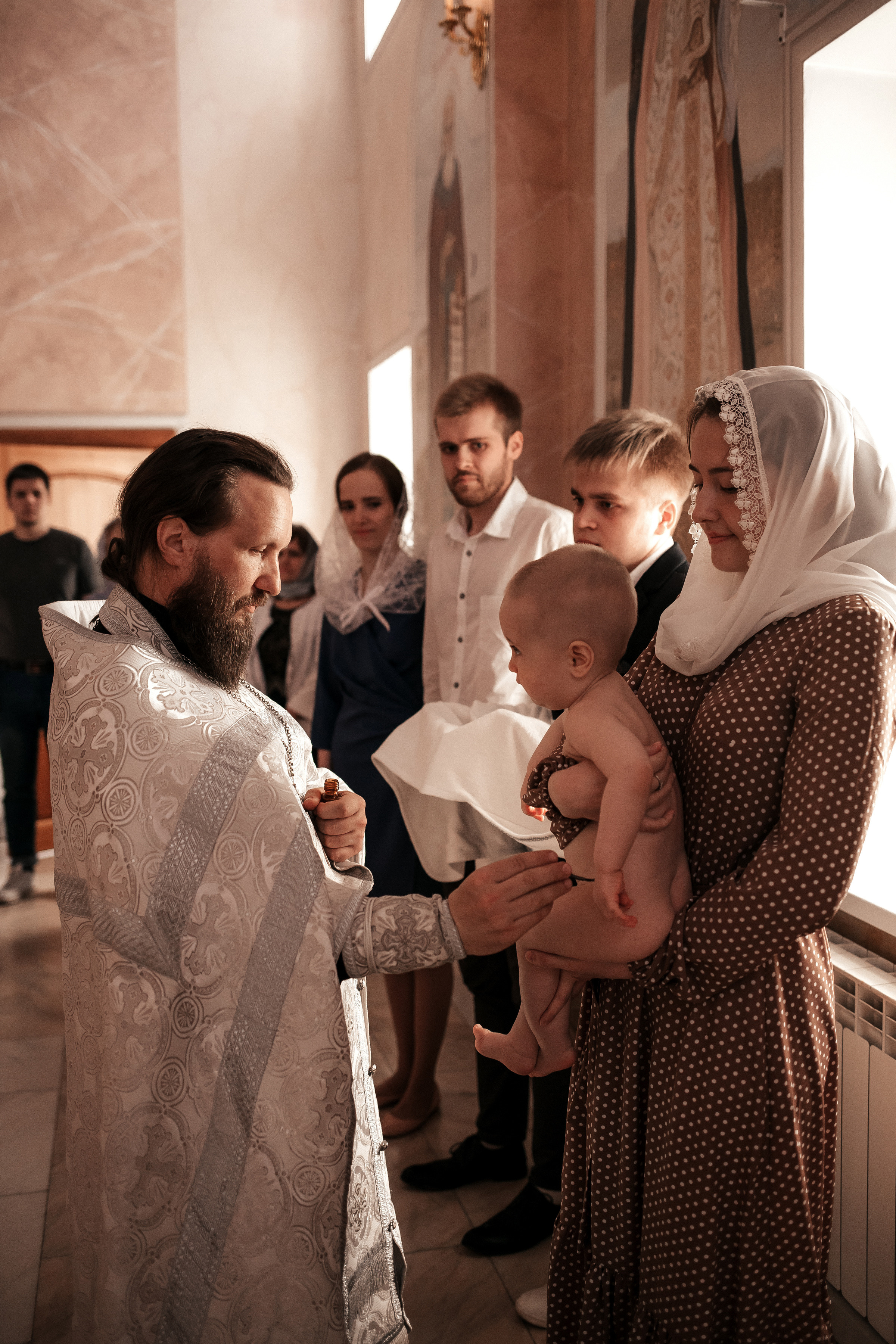 Крещение Александра. Семейный и детский фотограф в Нижнем Новгороде Буслаева Мария