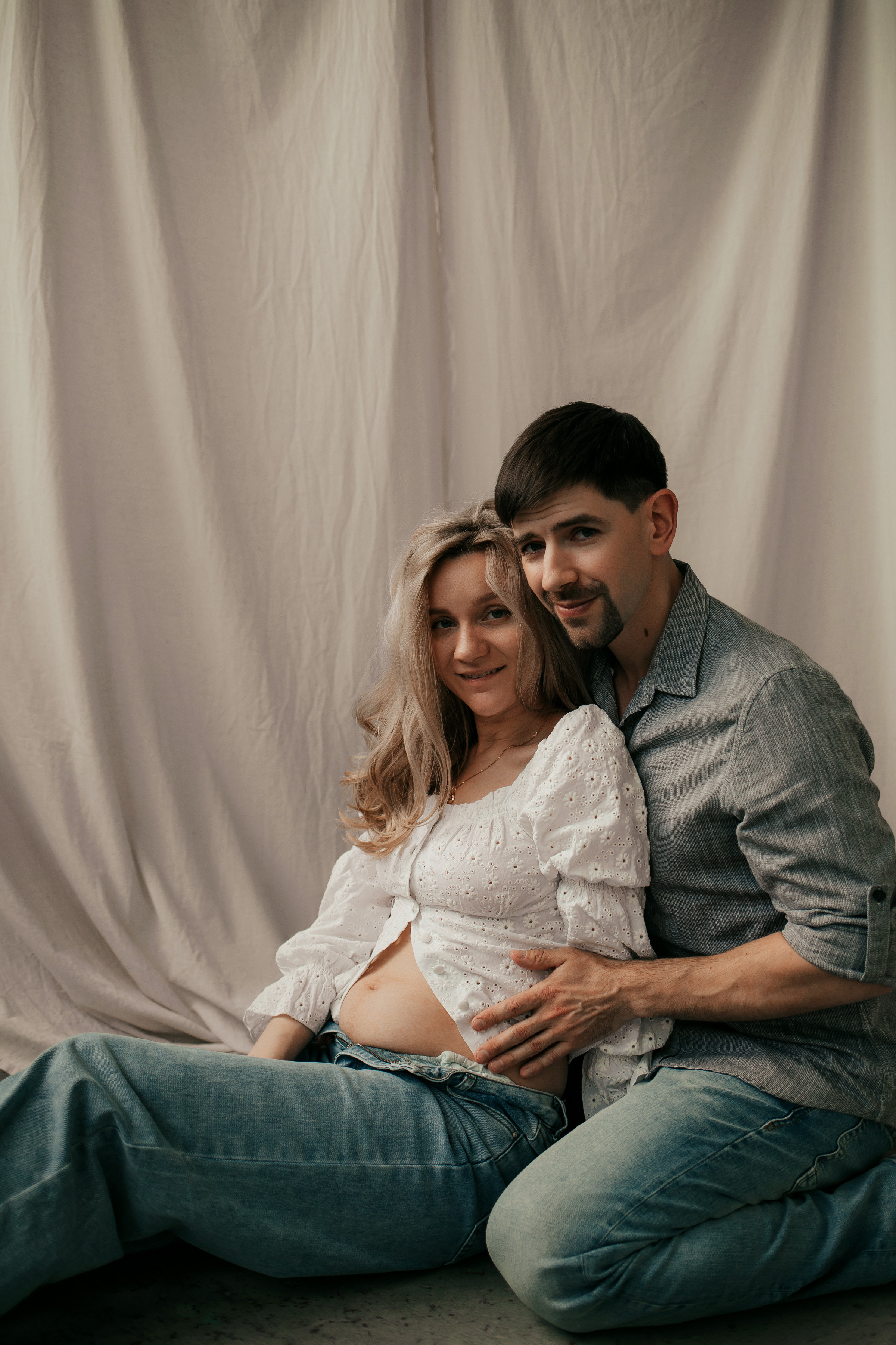 Илья и Ксюша в ожидании малыша. Семейный и детский фотограф в Нижнем Новгороде Буслаева Мария