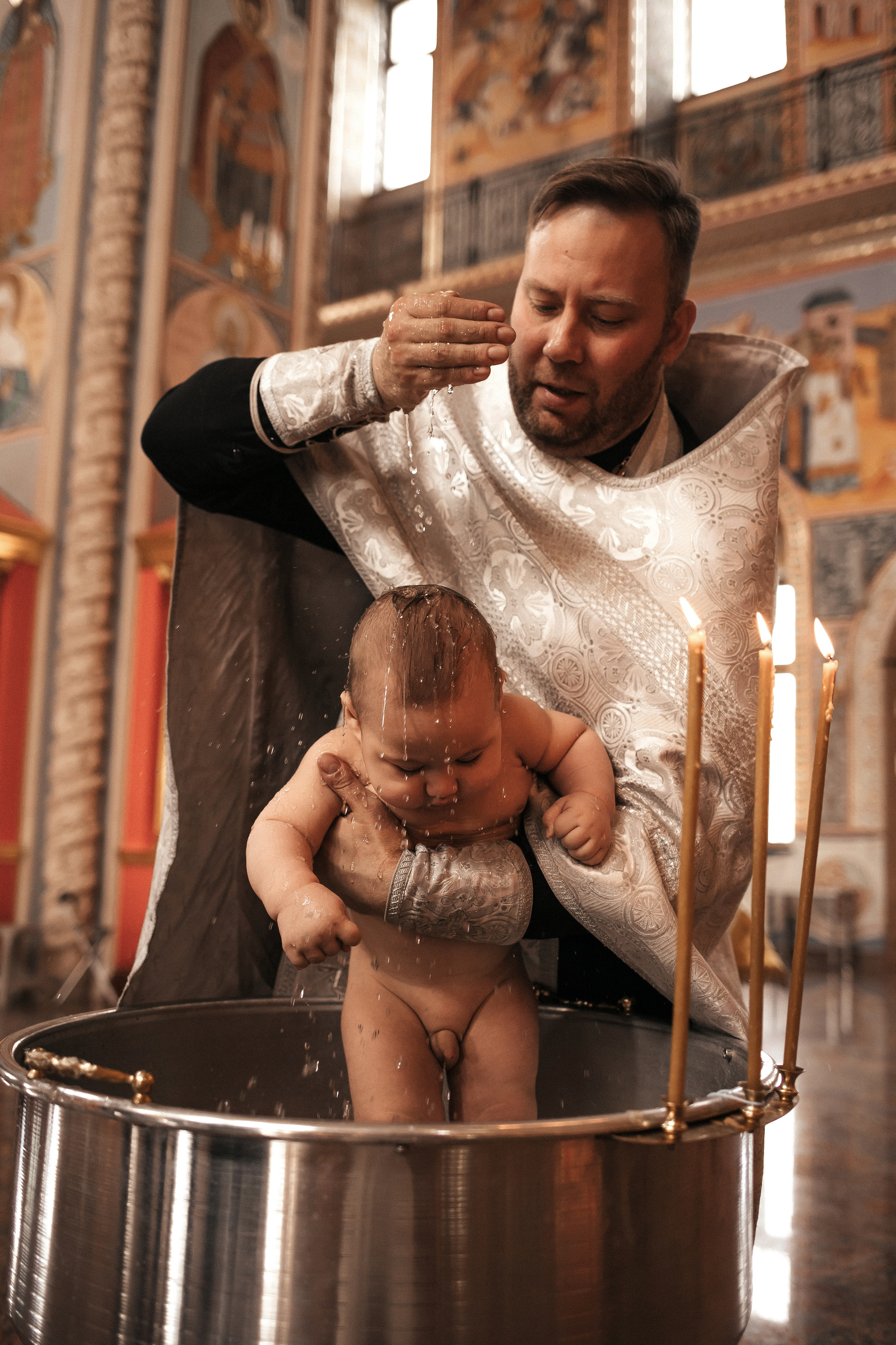 Крещение Романа. Семейный и детский фотограф в Нижнем Новгороде Буслаева Мария