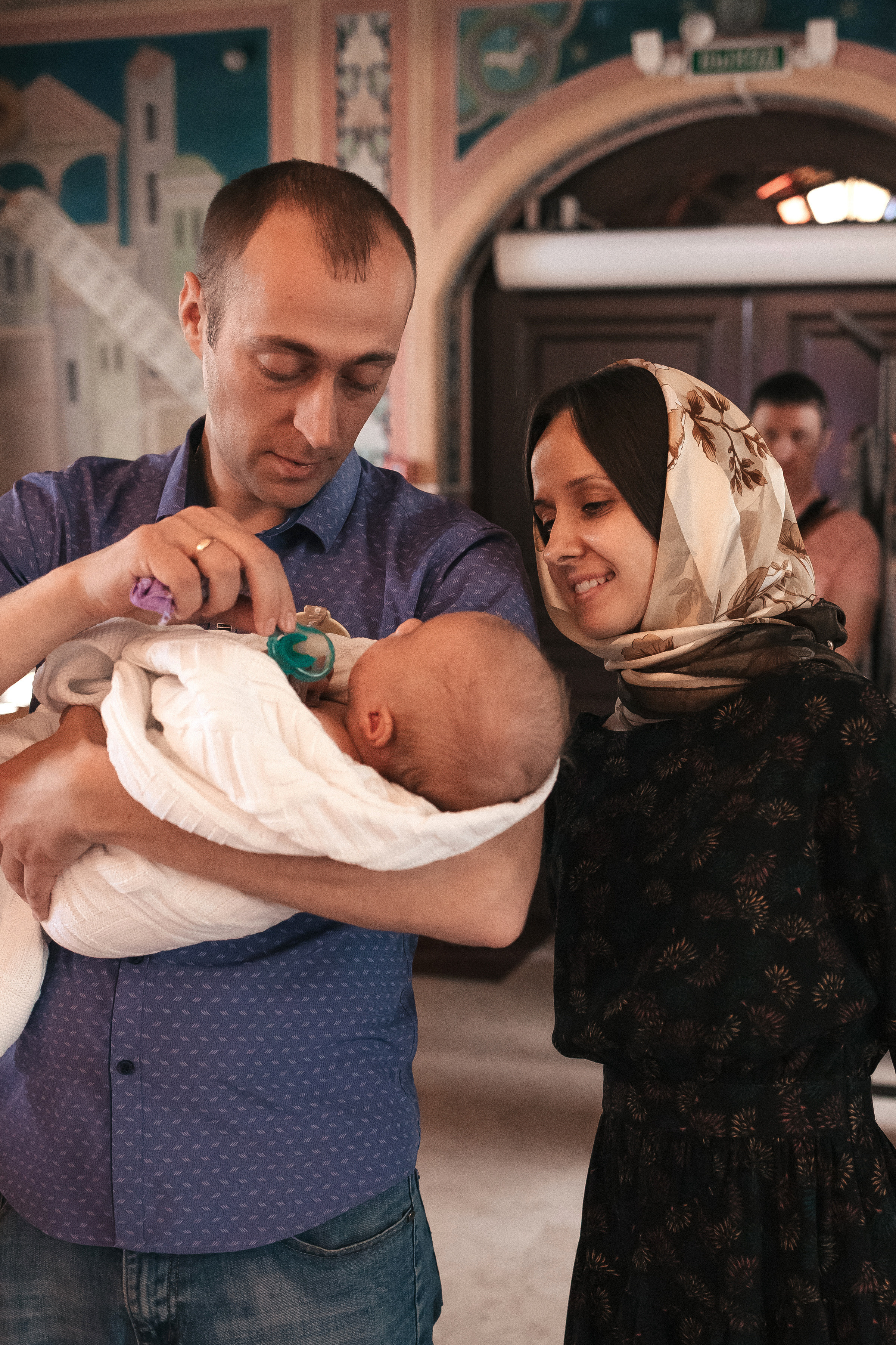 Крещение Михаила. Семейный и детский фотограф в Нижнем Новгороде Буслаева Мария