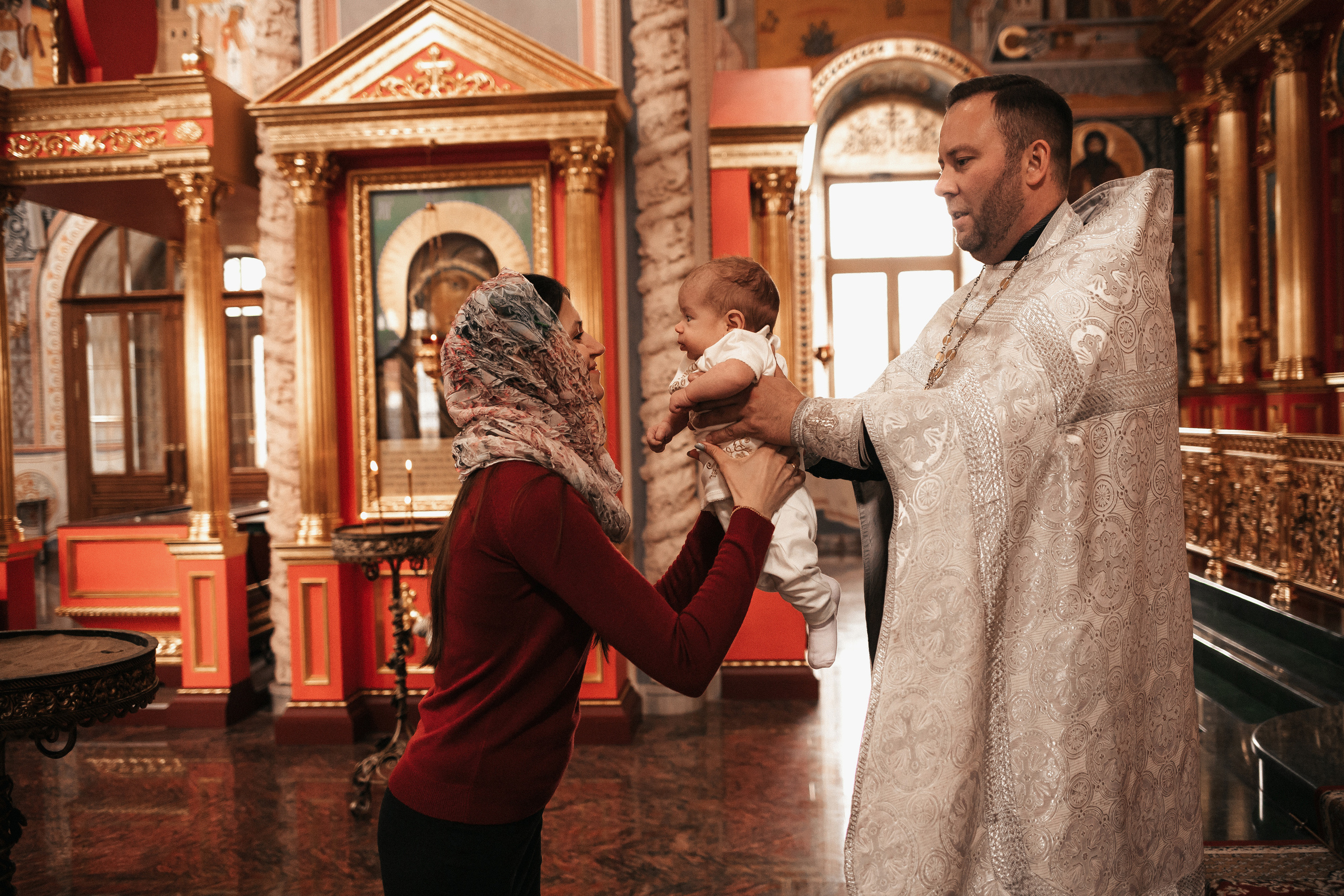 Крещение Павла. Семейный и детский фотограф в Нижнем Новгороде Буслаева Мария