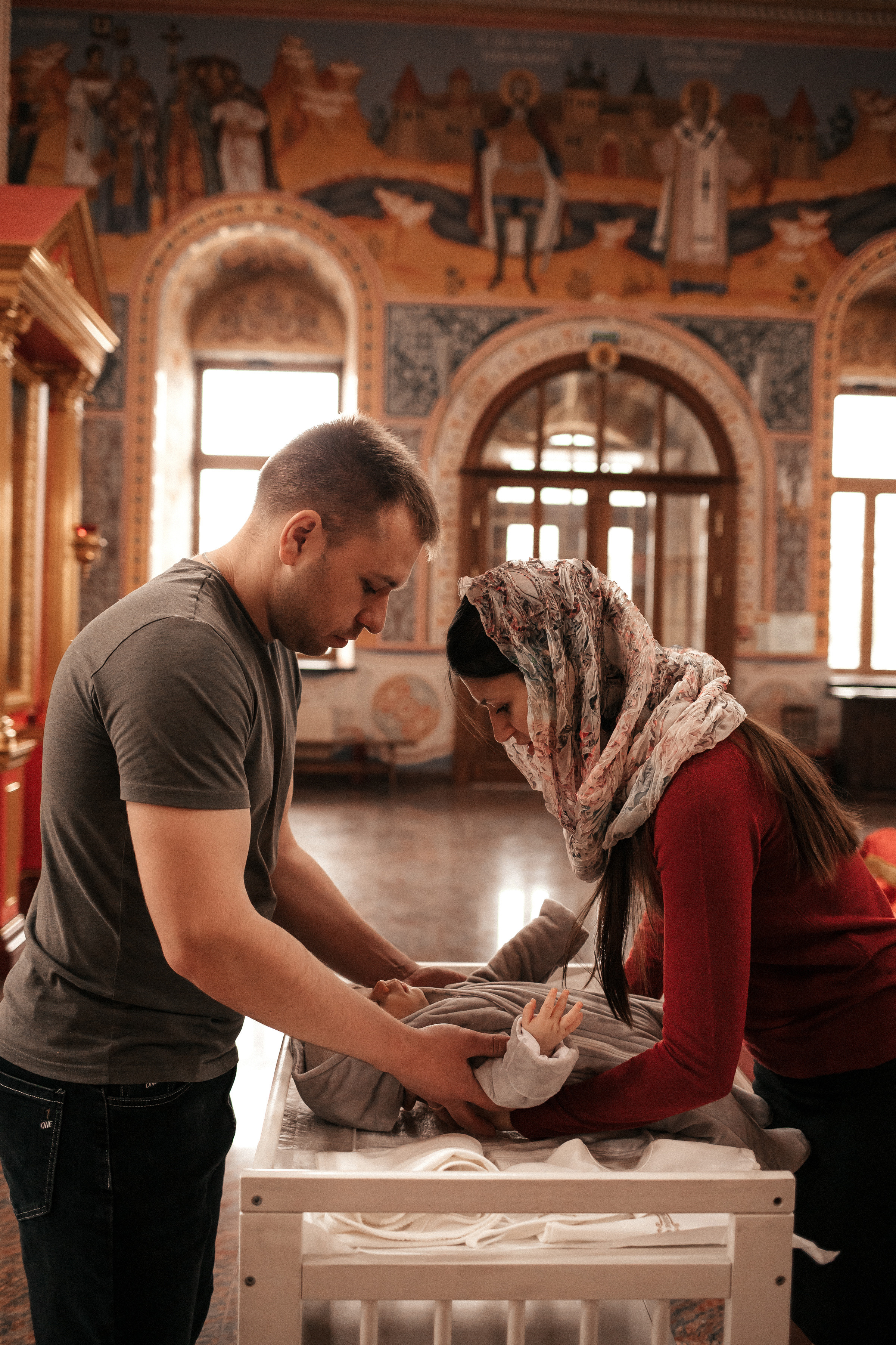 Крещение Павла. Семейный и детский фотограф в Нижнем Новгороде Буслаева Мария