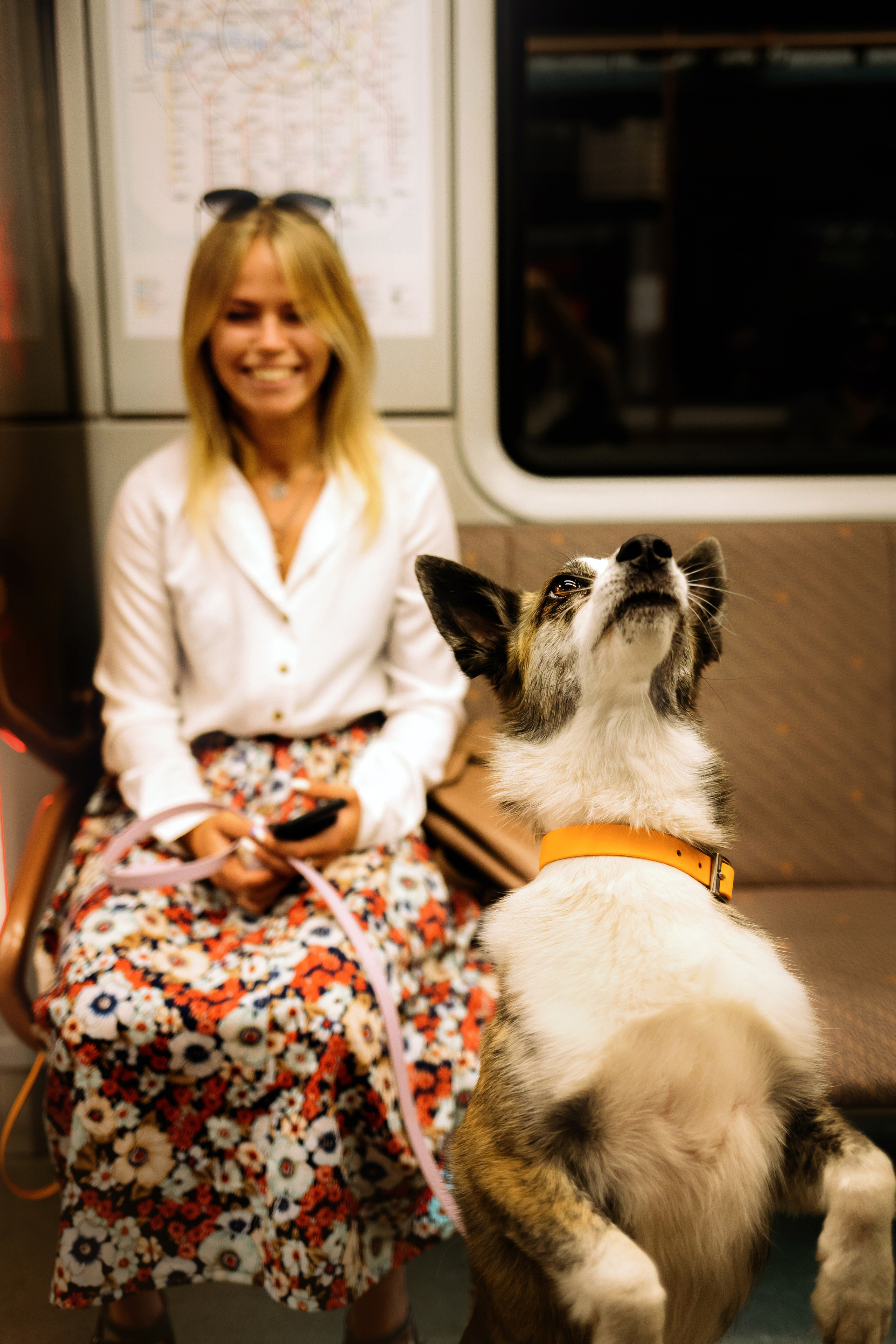 Фотосессия с Дашей и Тори в московском метро