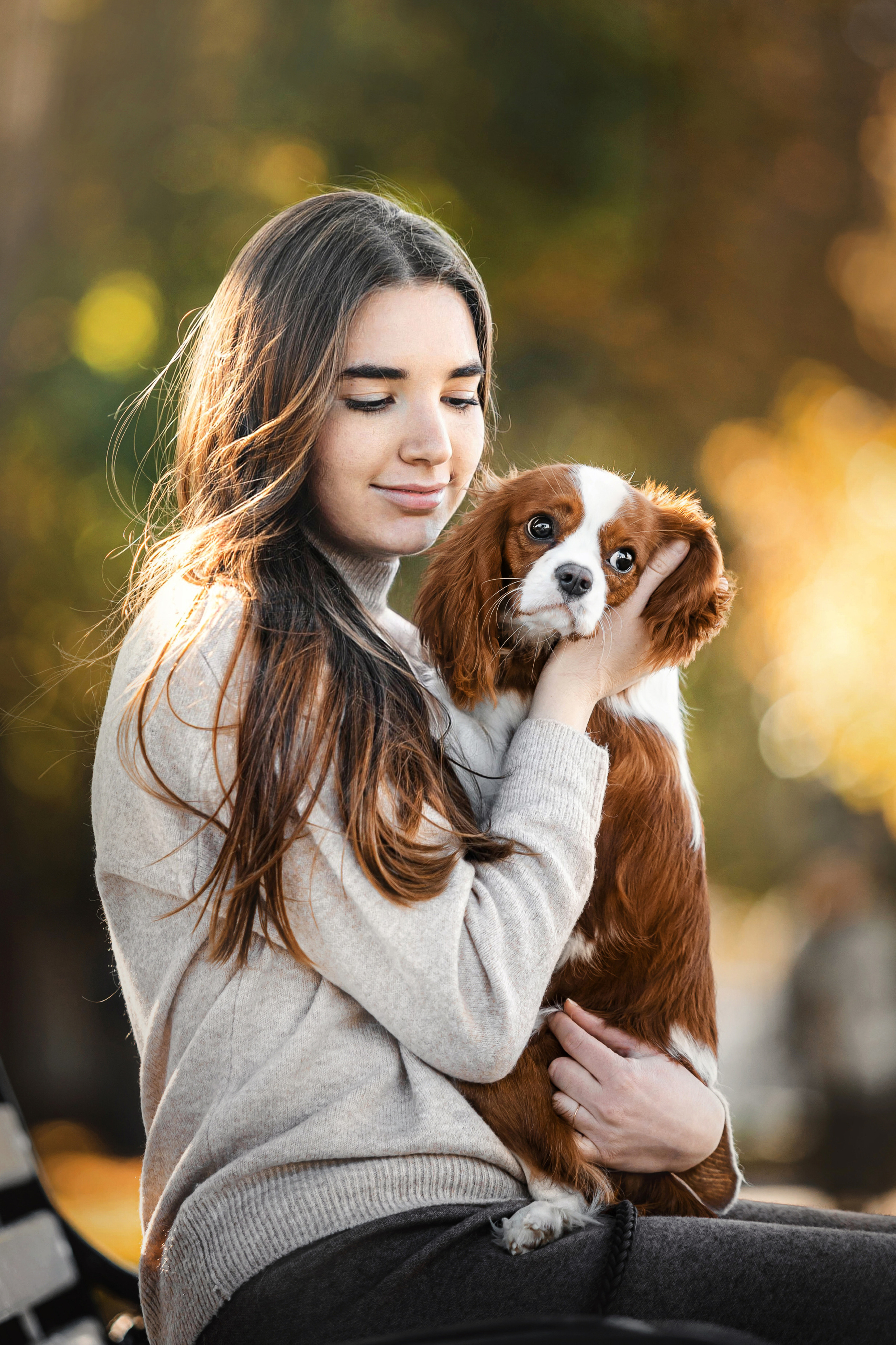Фотосессия с собакой Флаффи в Москве