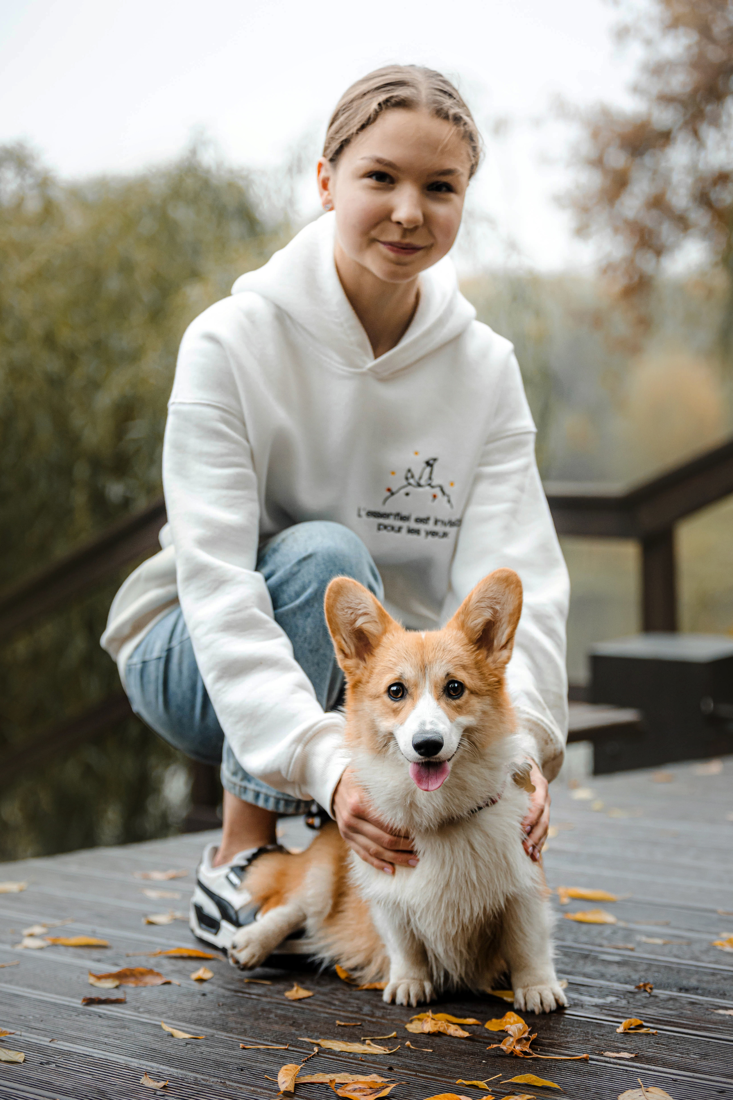 Фотосессия с собакой Заей в Москве