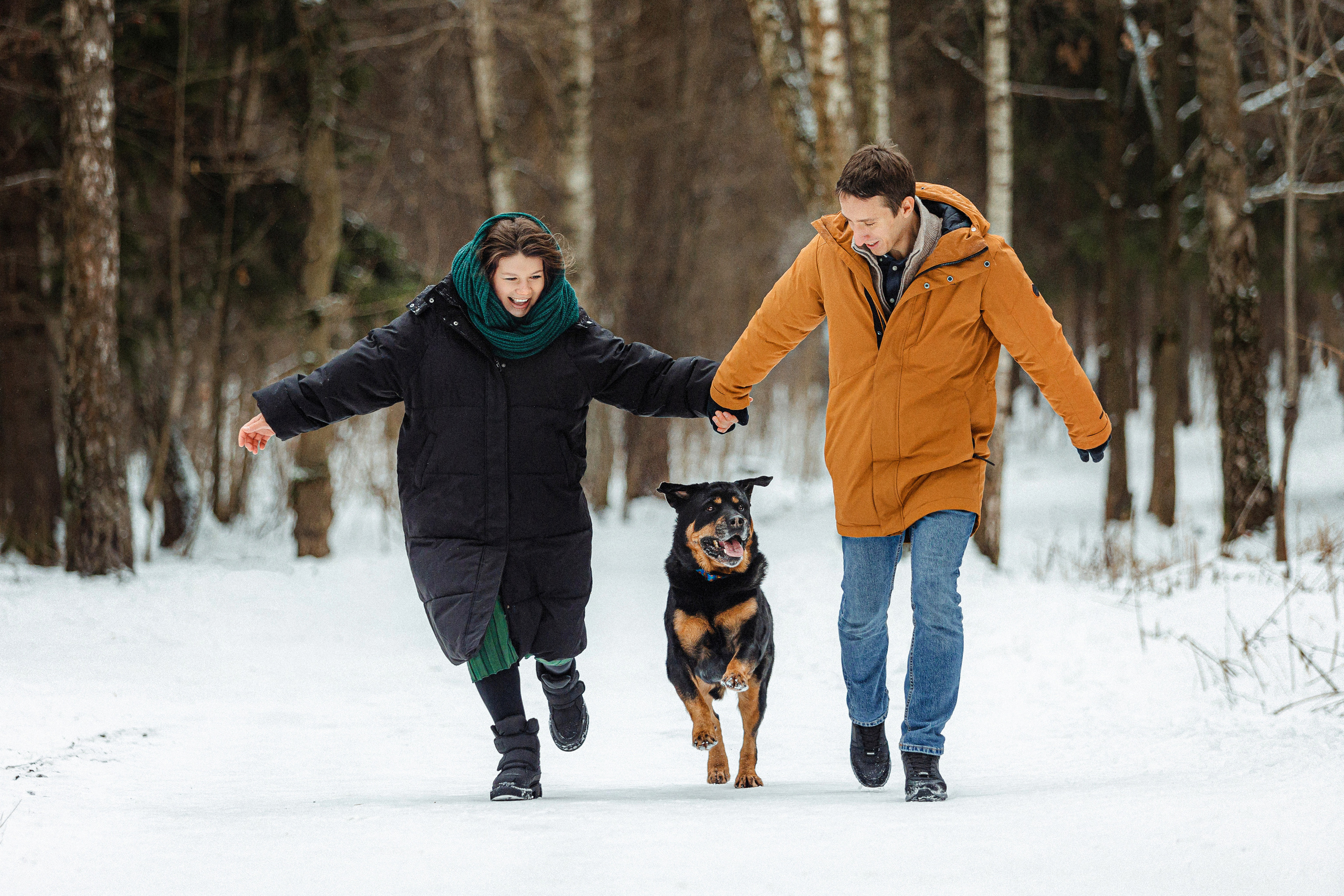 Фотосессия Ксюши, Димы и Батлера