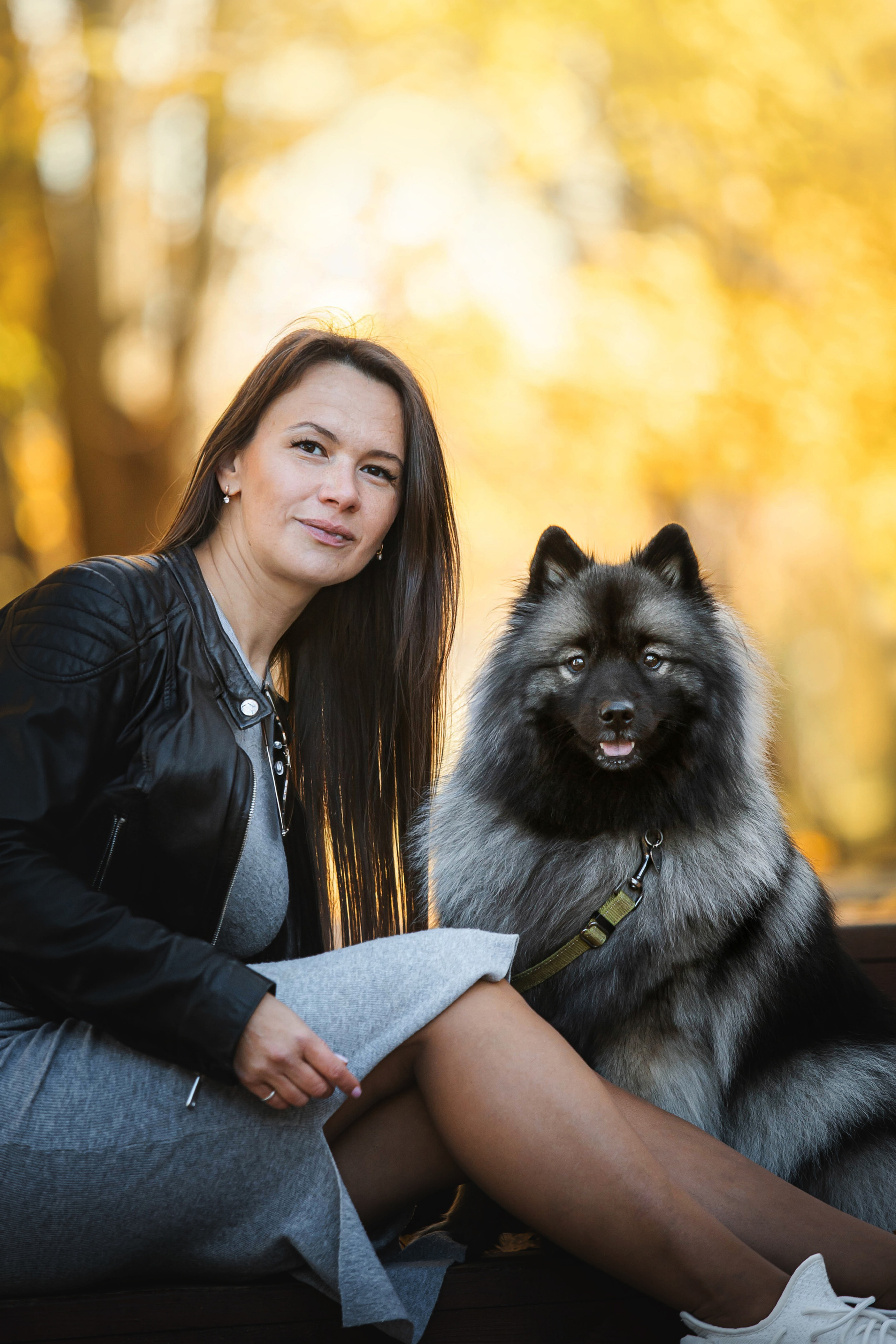 Фотосессия с собакой Чарой в Москве