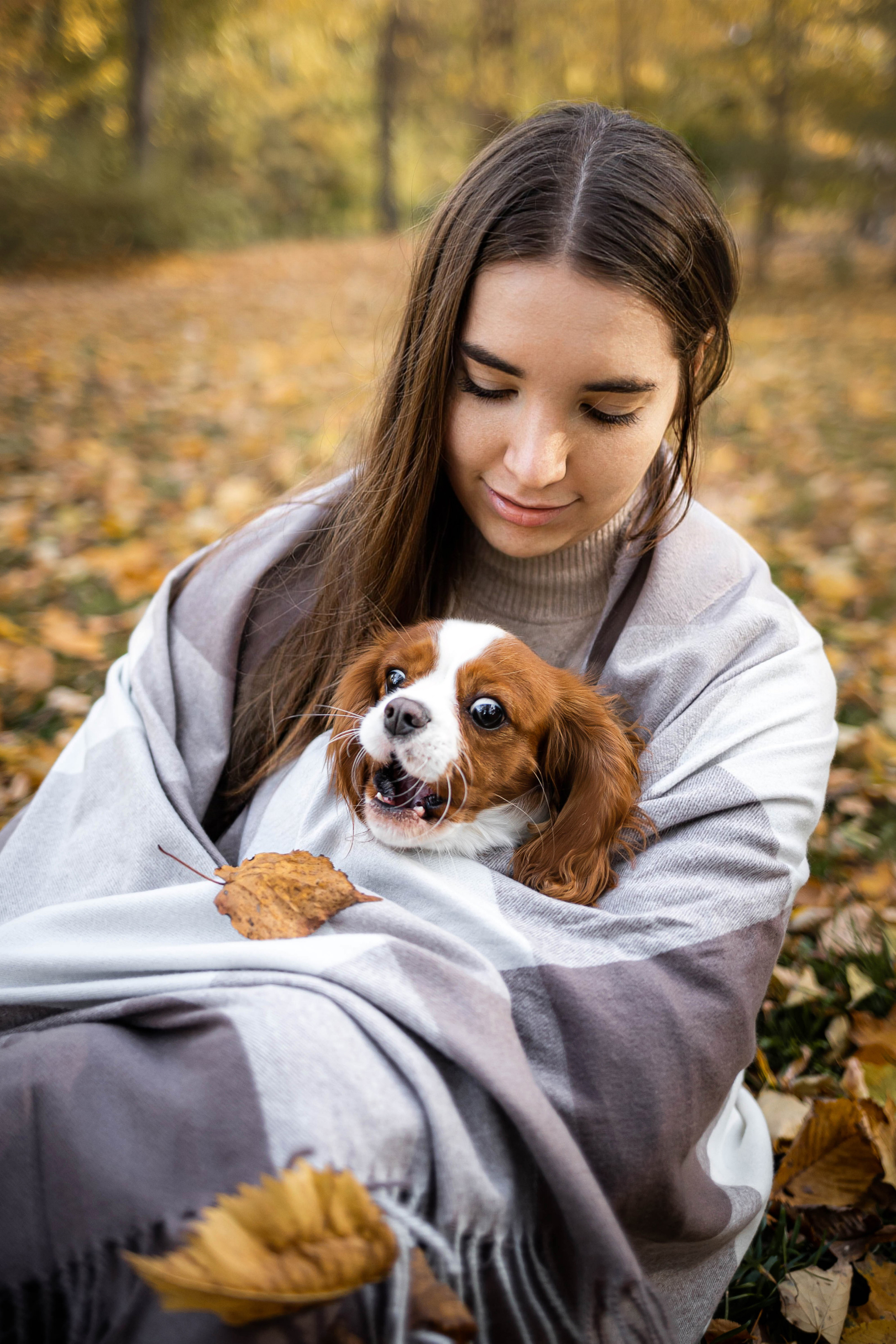 Фотосессия с собакой Флаффи в Москве