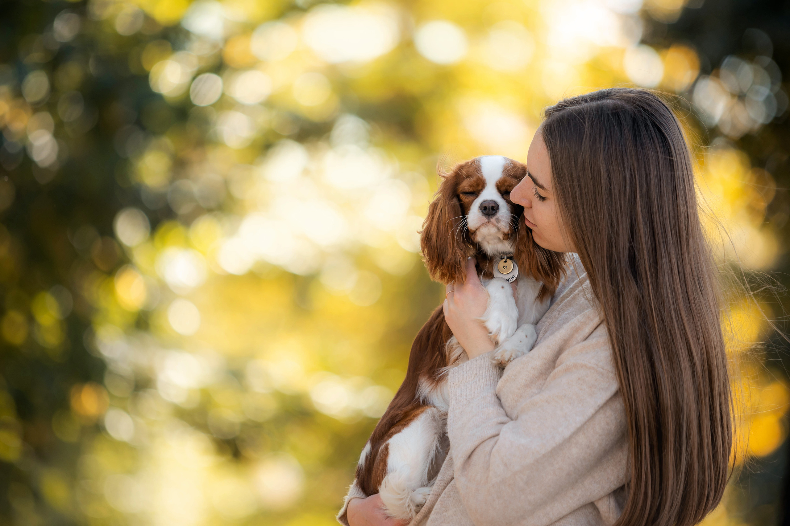 Фотосессия с собакой Флаффи в Москве