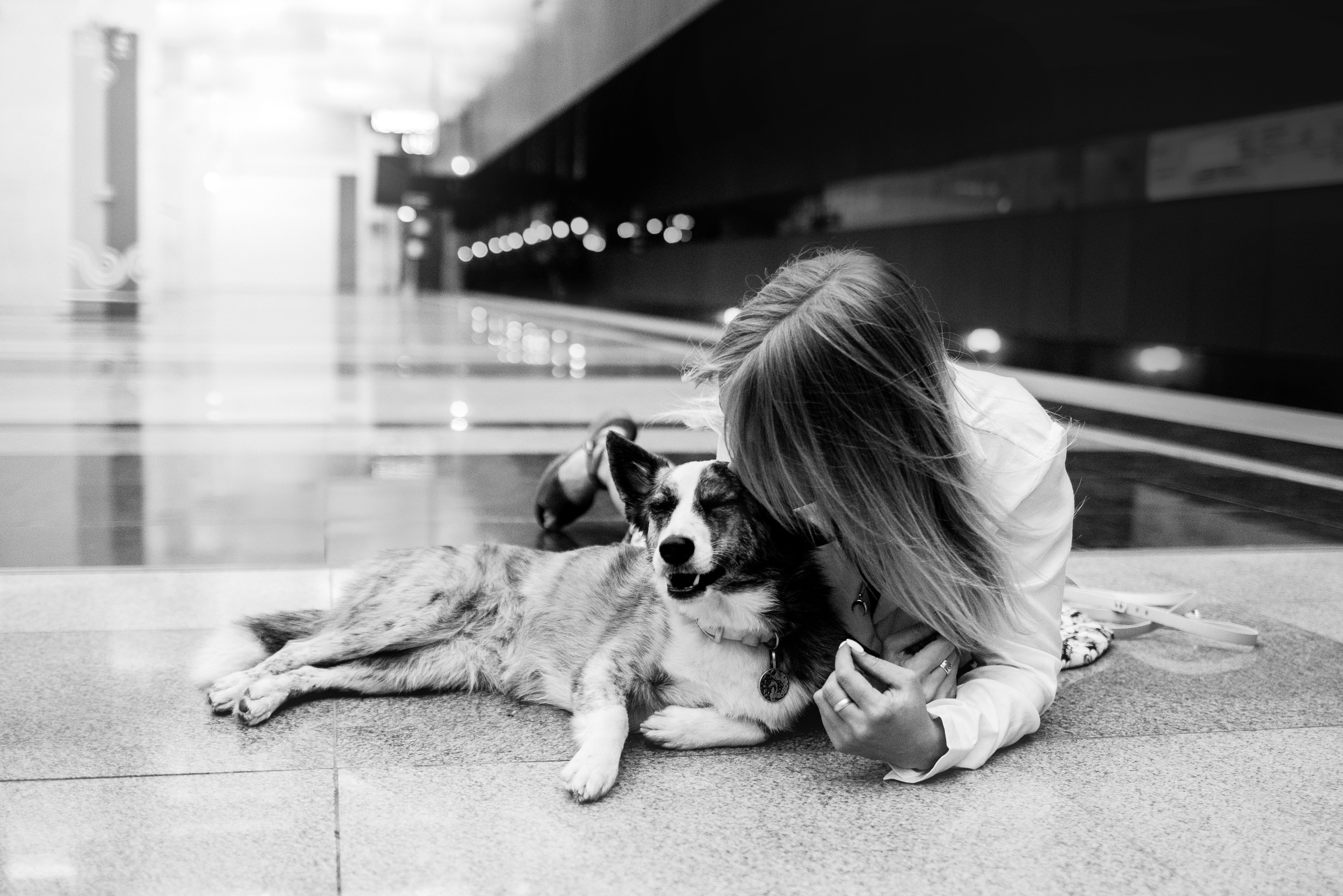 Фотосессия с Дашей и Тори в московском метро