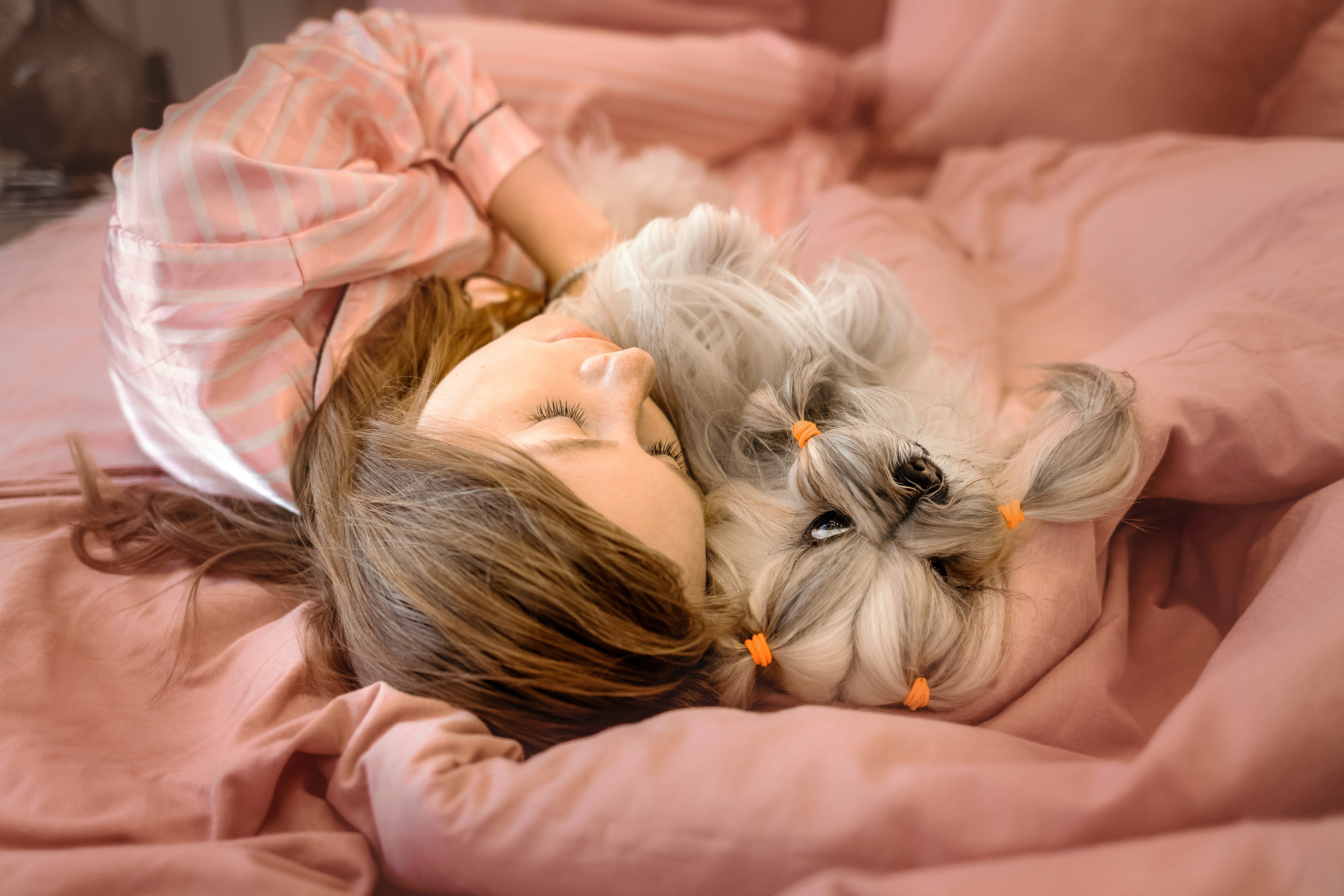 Фотосессия с Алисой и Мартином в студии в Москве