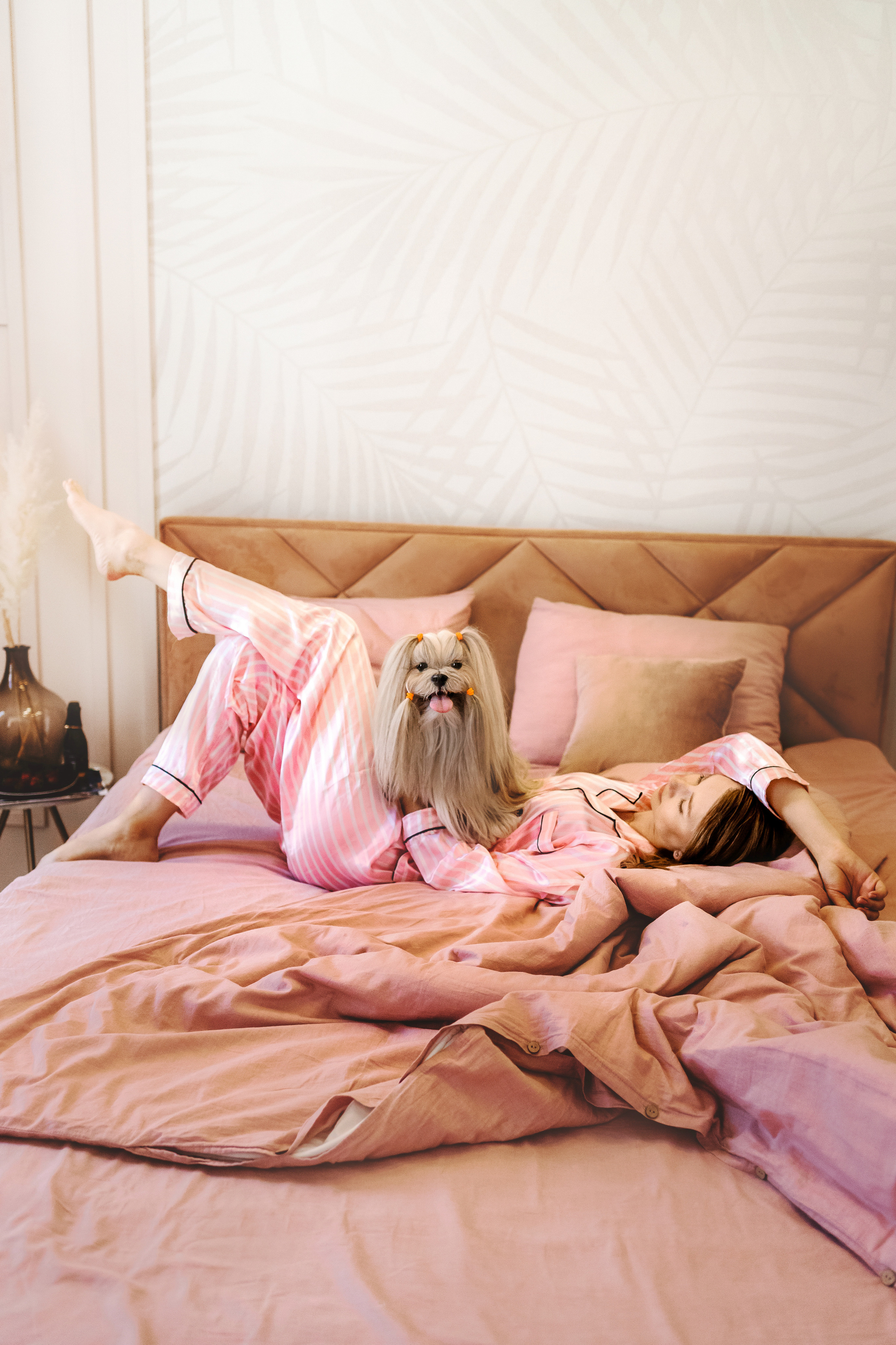 Фотосессия с Алисой и Мартином в студии в Москве