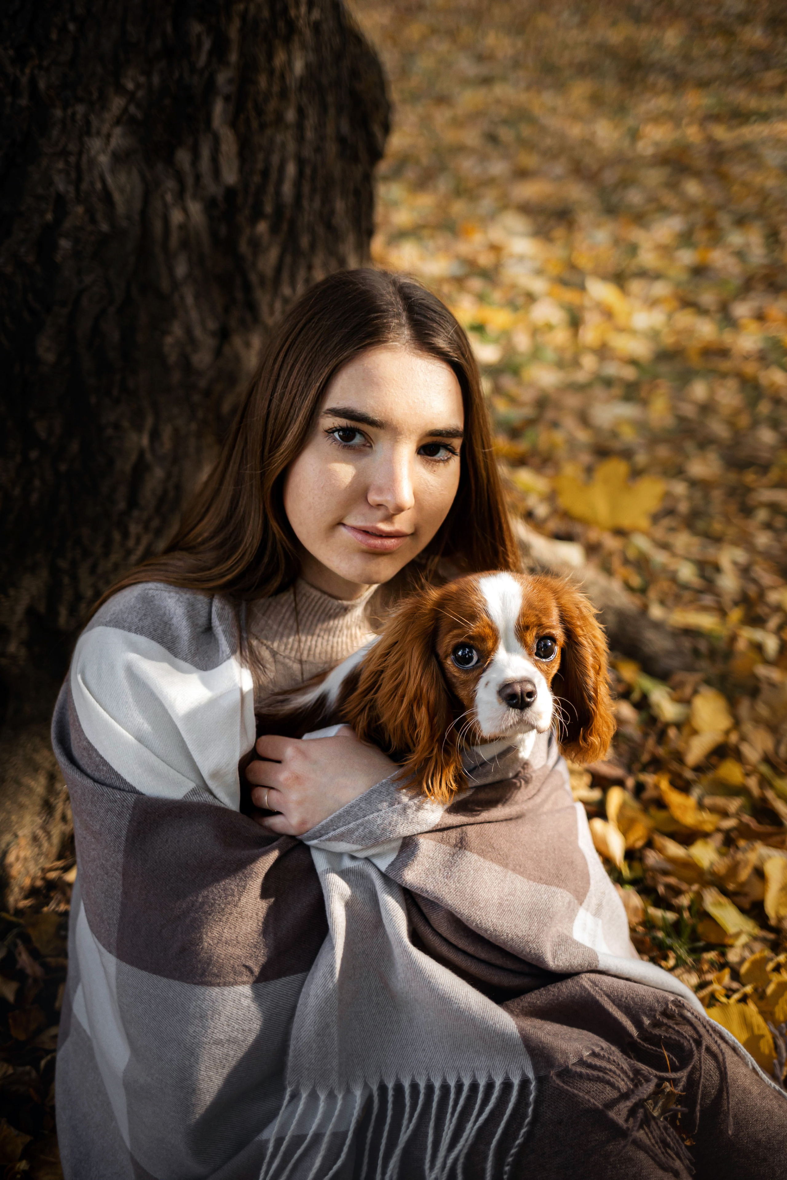 Фотосессия с собакой Флаффи в Москве