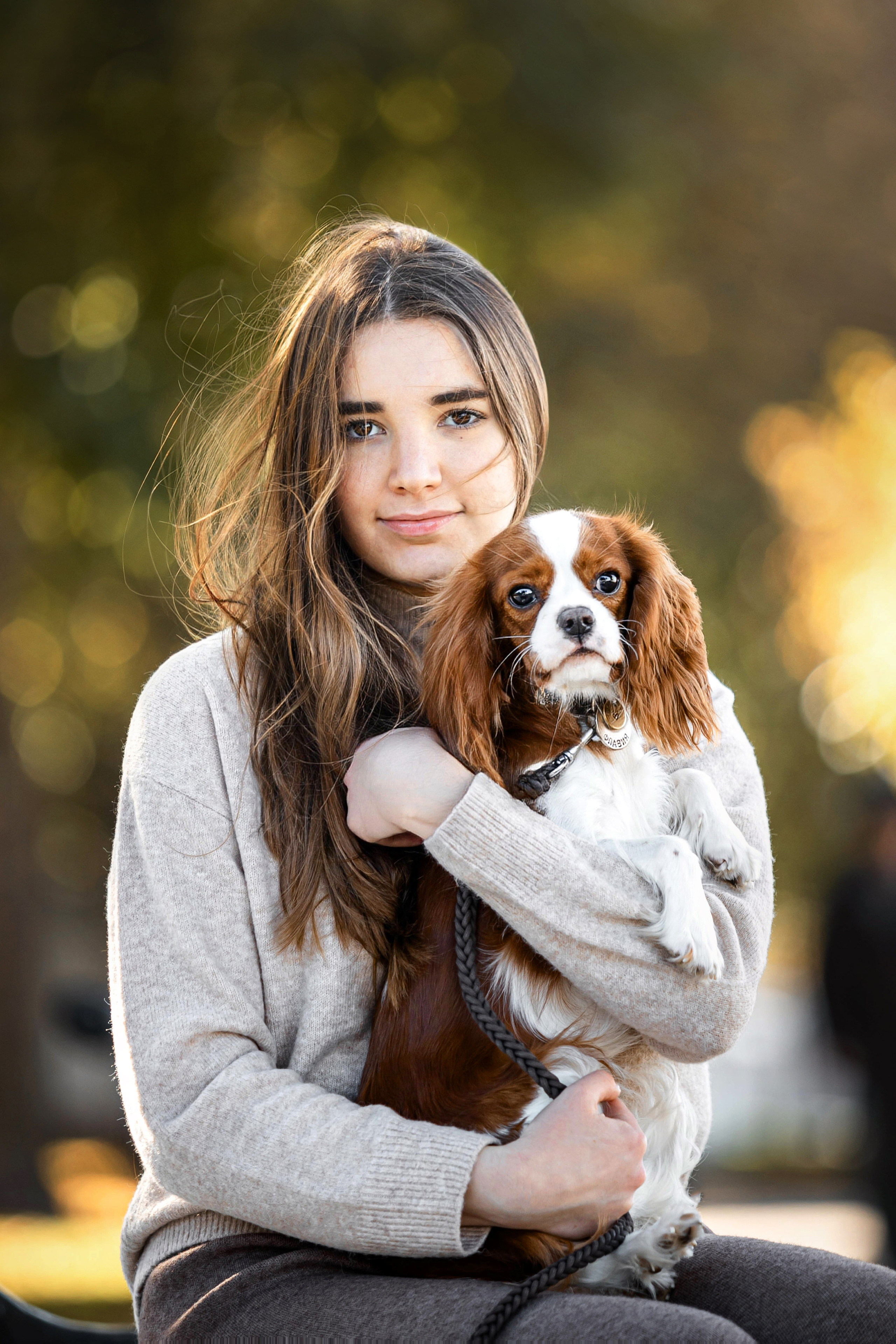 Фотосессия с собакой Флаффи в Москве