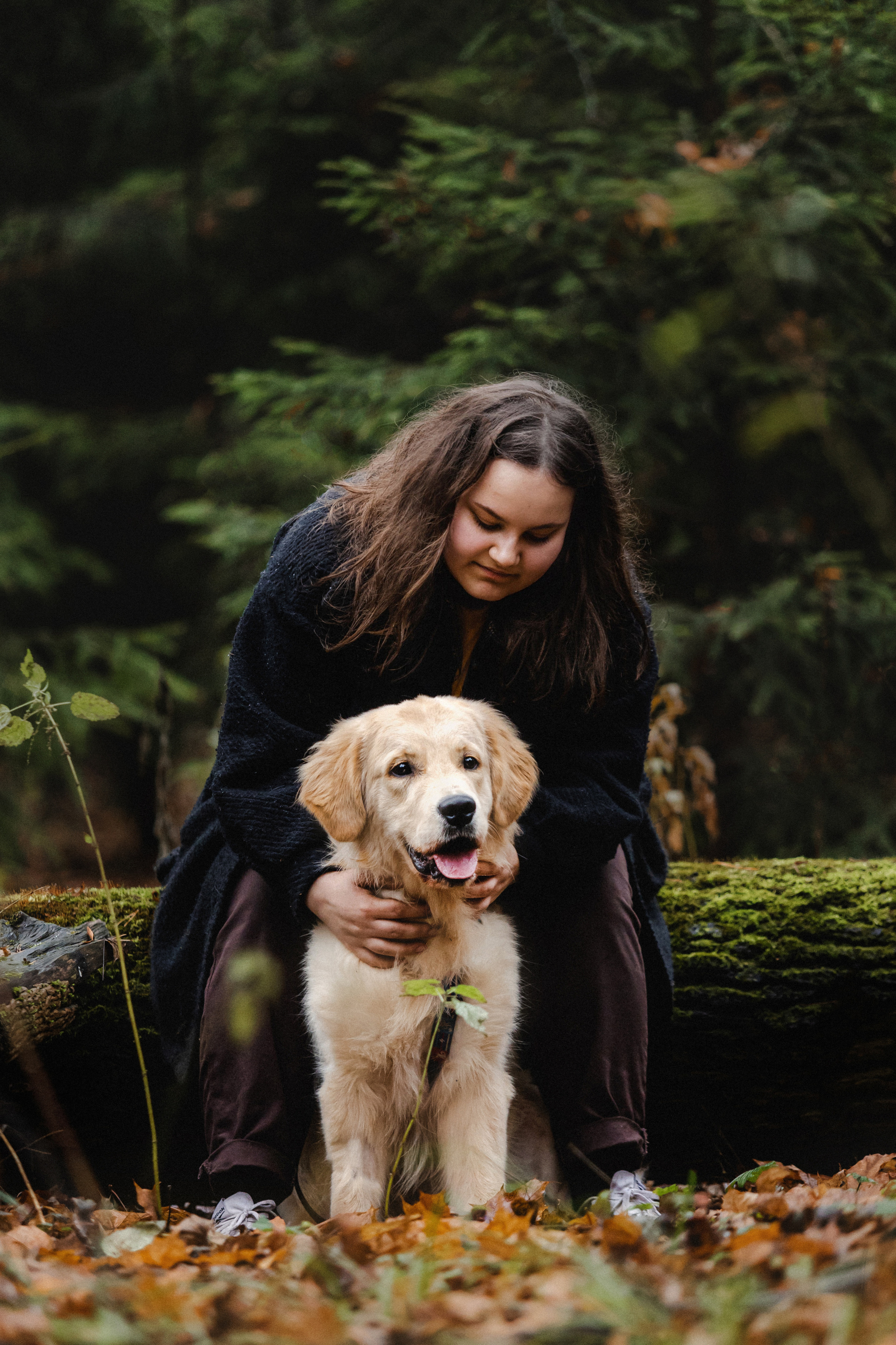 Фотосессия с собакой Гринч в Москве