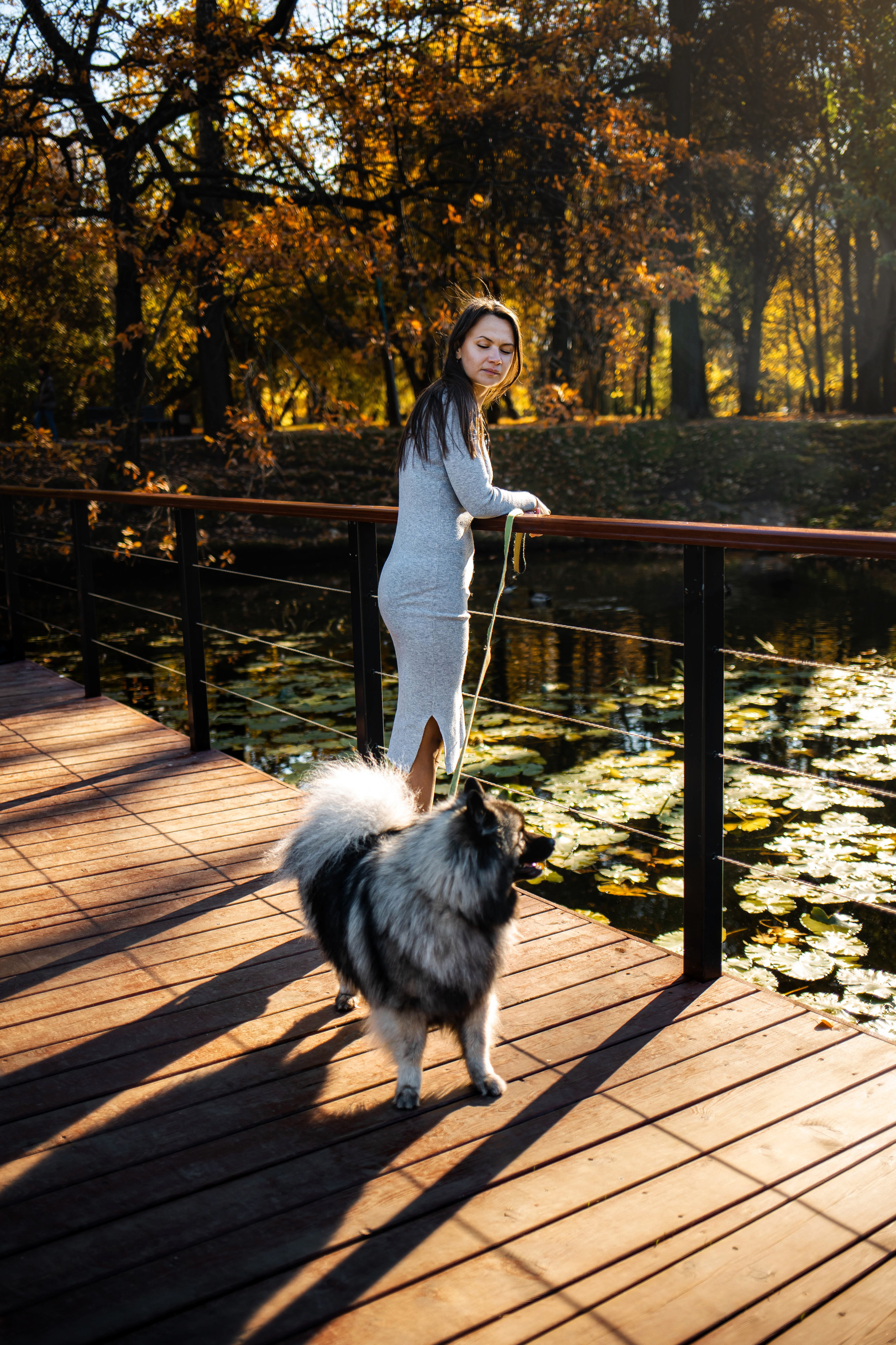 Фотосессия с собакой Чарой в Москве