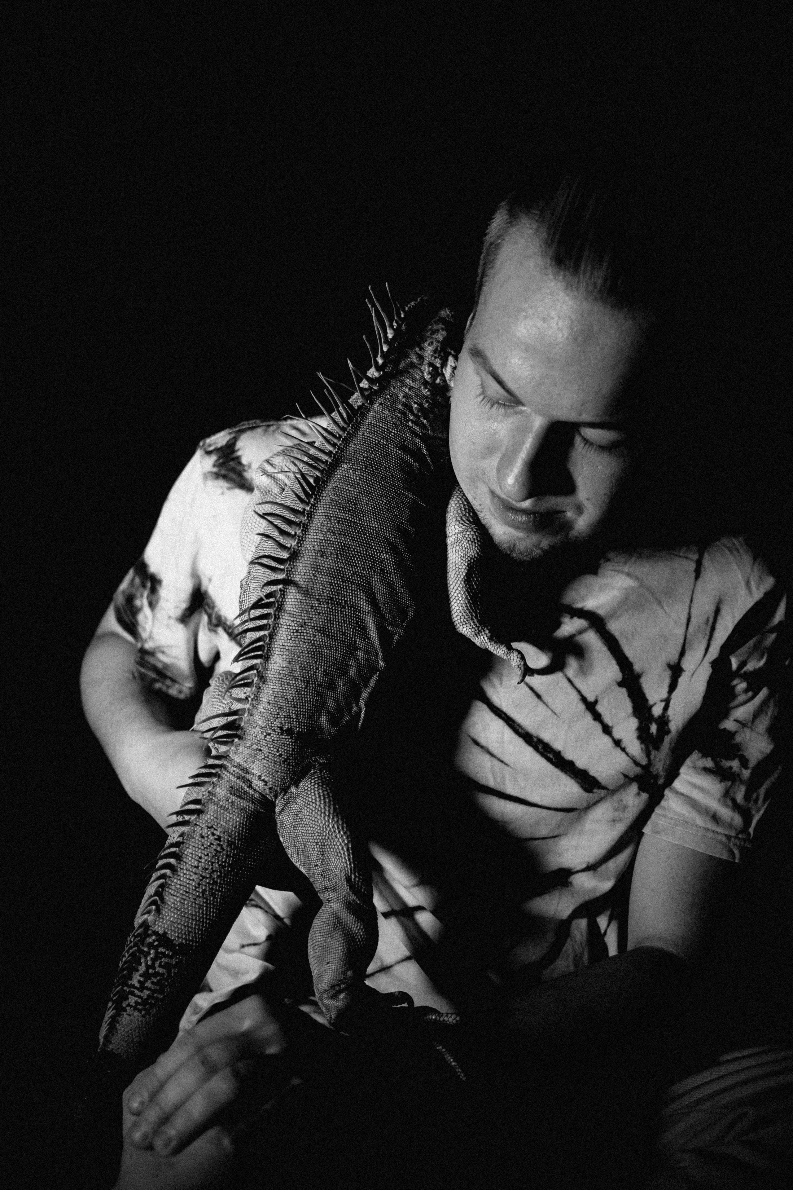 Фотосессия игуаны Иги