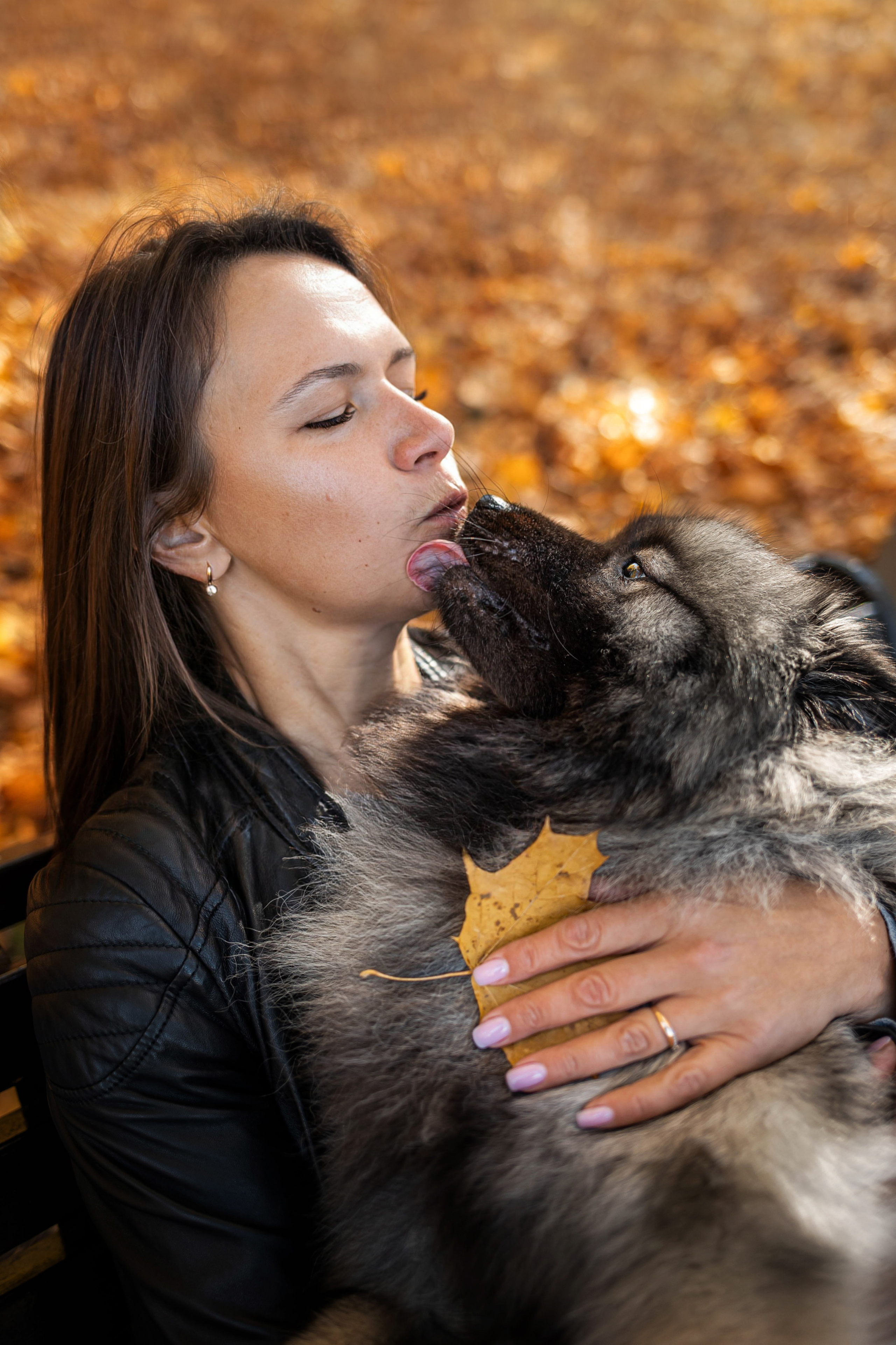 Фотосессия с собакой Чарой в Москве