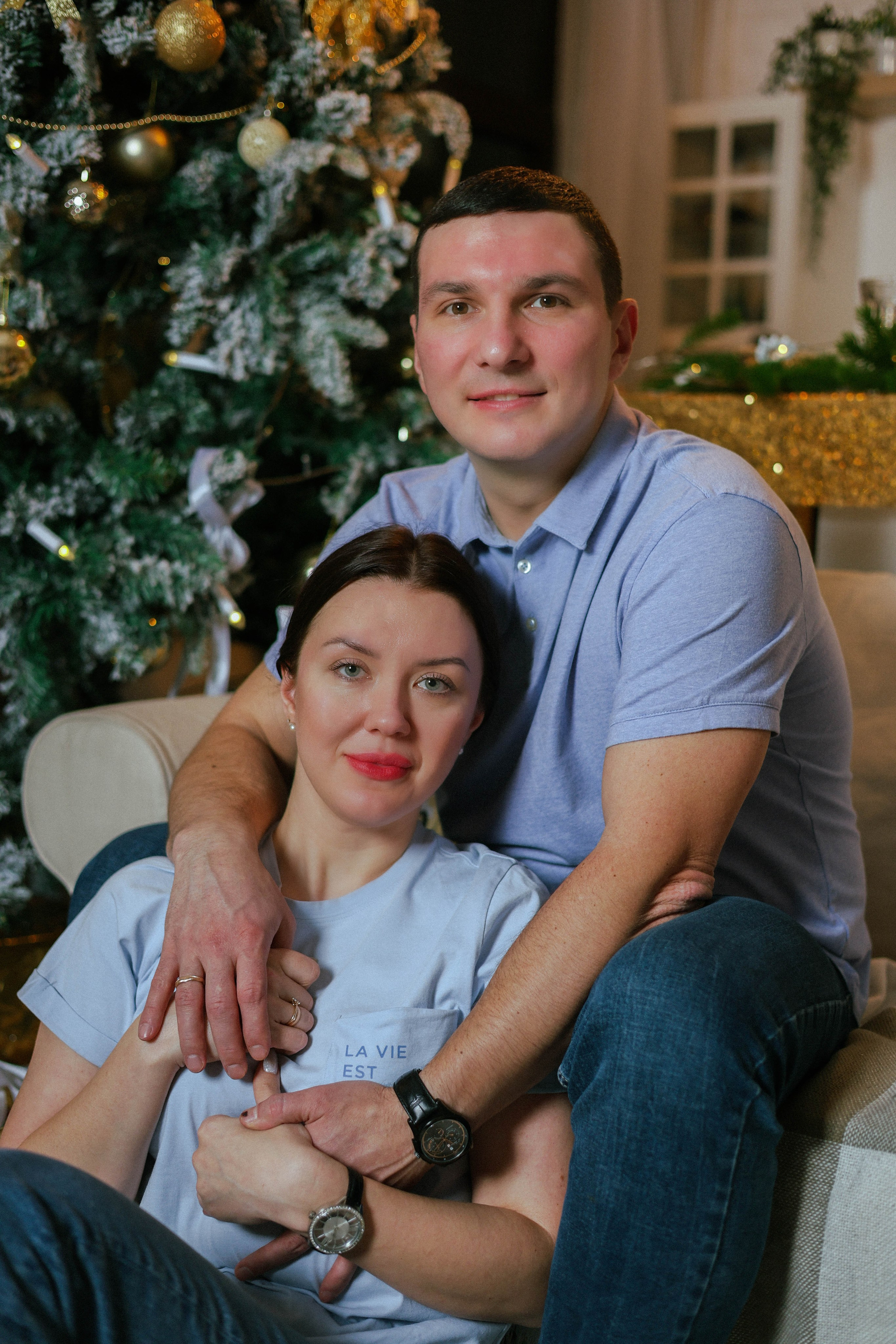 Новогодняя история «Мария и ее семья». Фотограф в Москве Анастасия Калинина