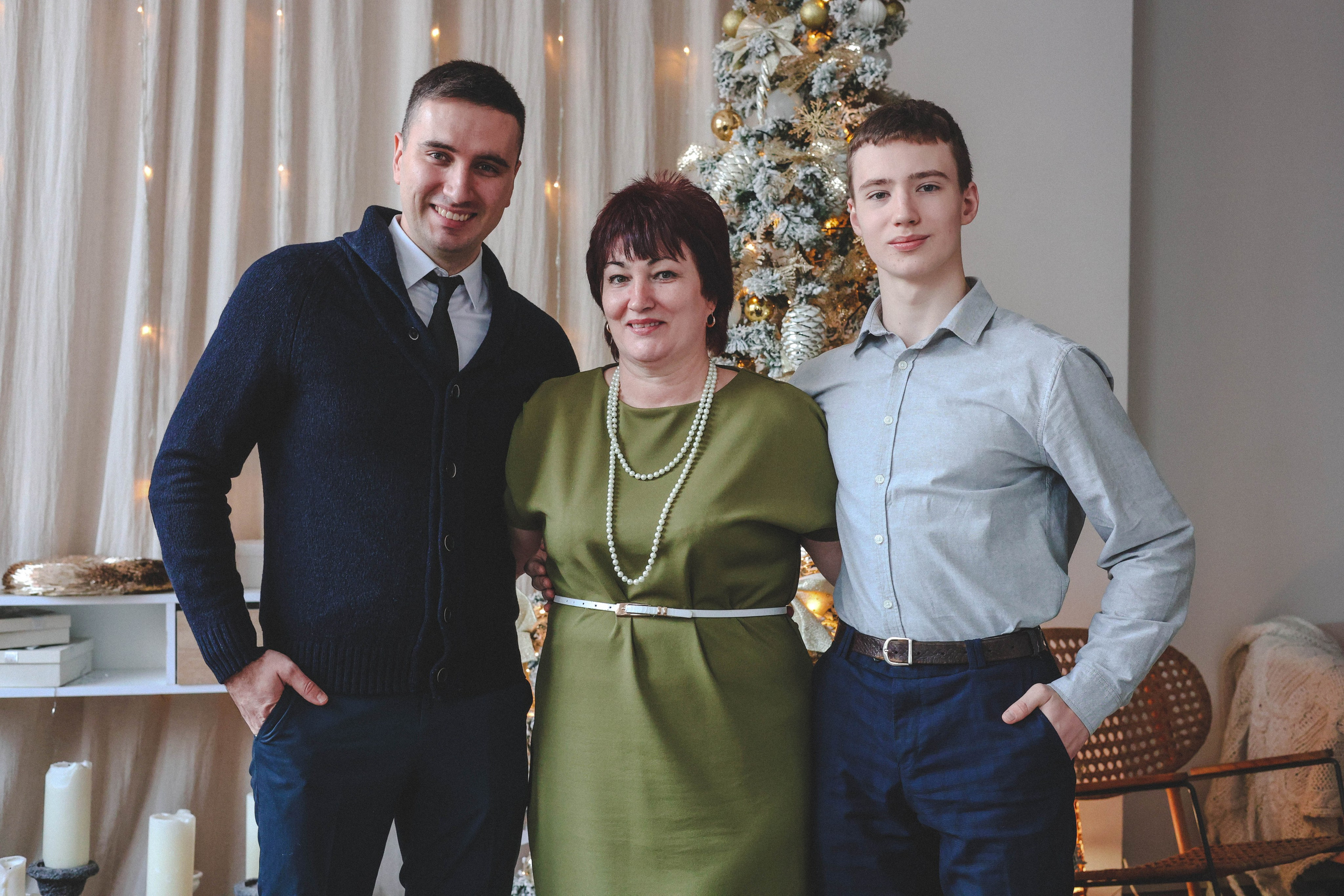 Новогодняя история «Светлана и ее семья». Фотограф в Москве Анастасия Калинина