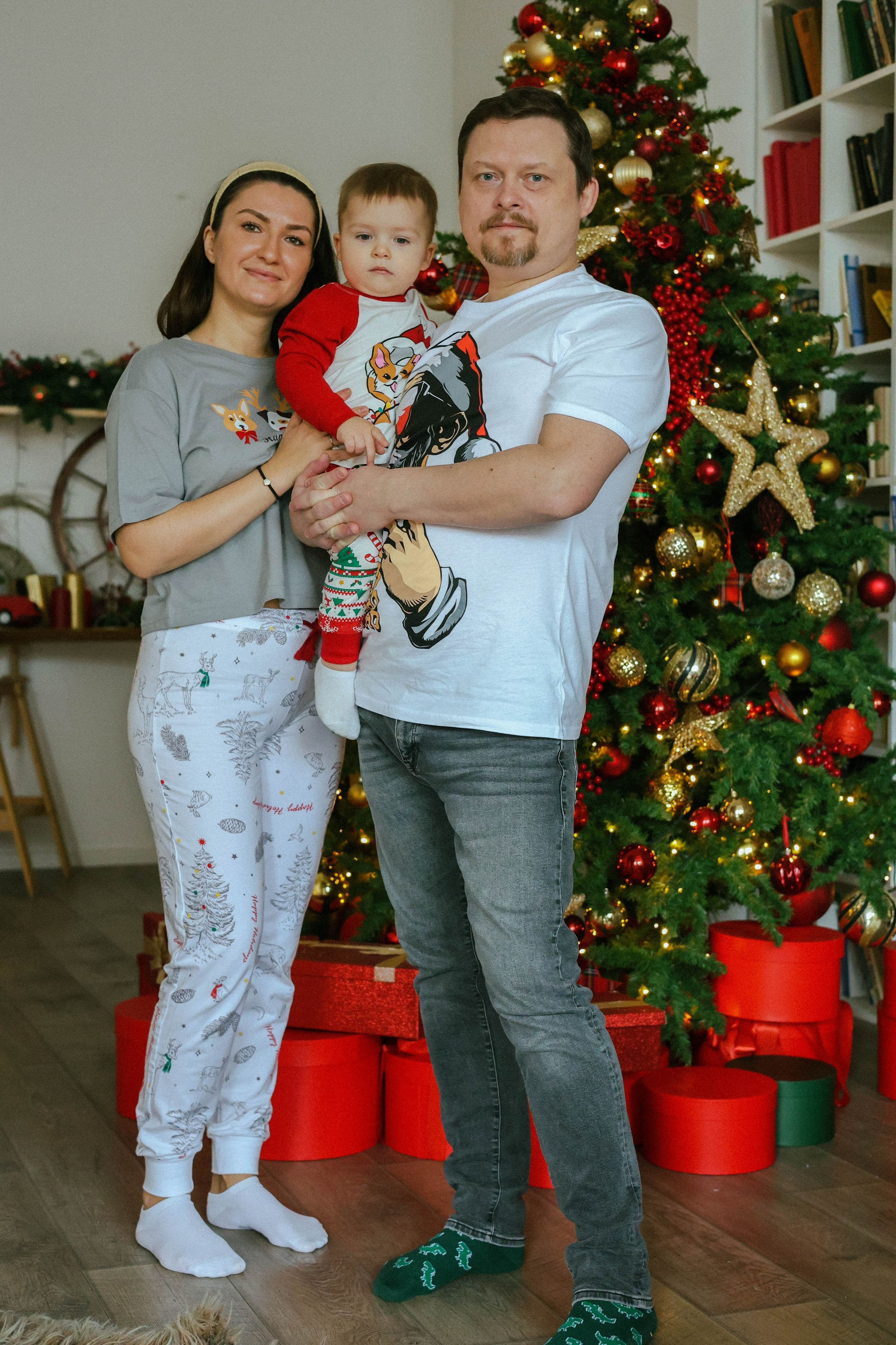 Новогодняя история «Анастасия и ее семья». Фотограф в Москве Анастасия Калинина
