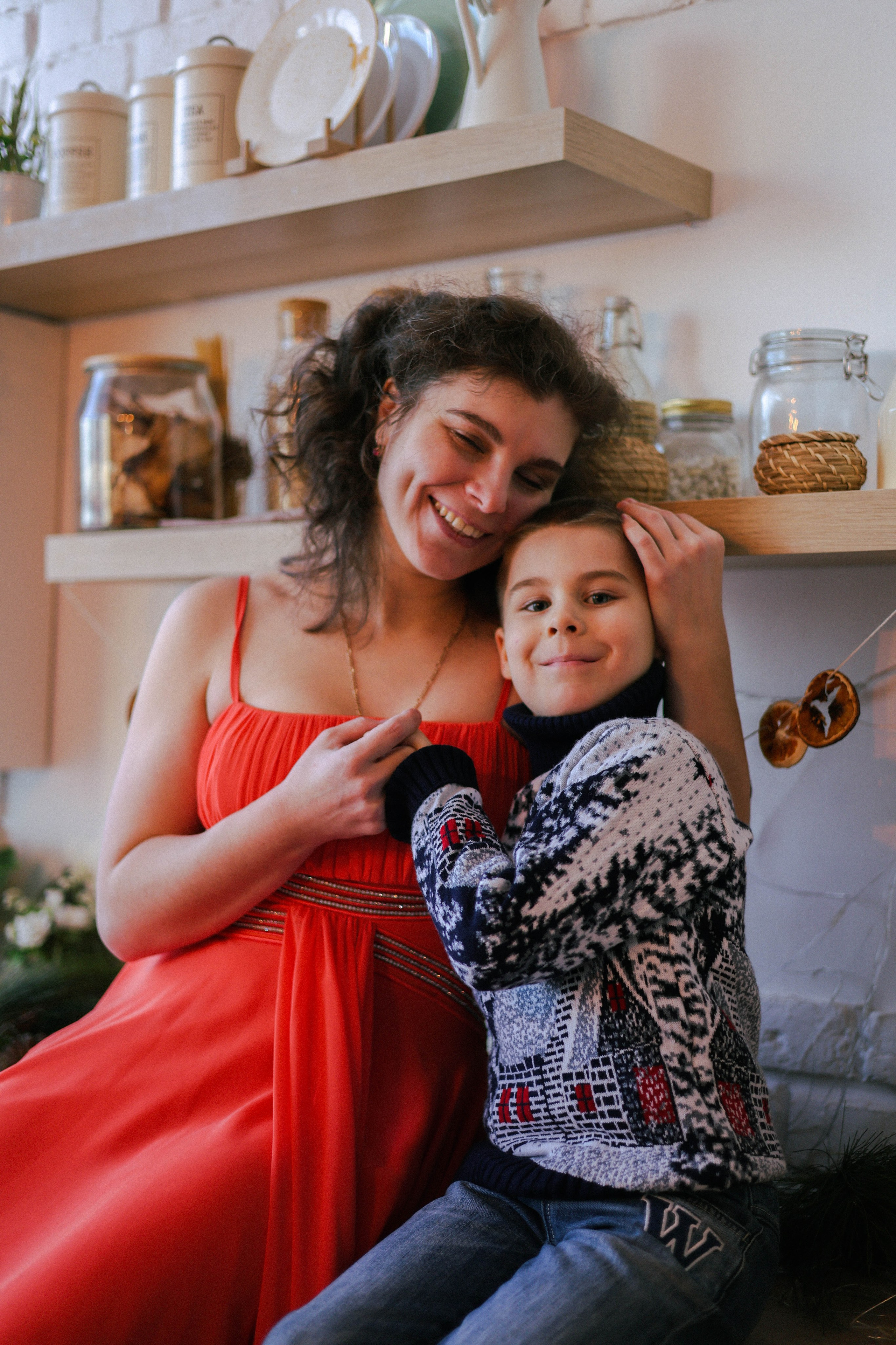 Новогодняя история «Нелля и ее семья». Фотограф в Москве Анастасия Калинина