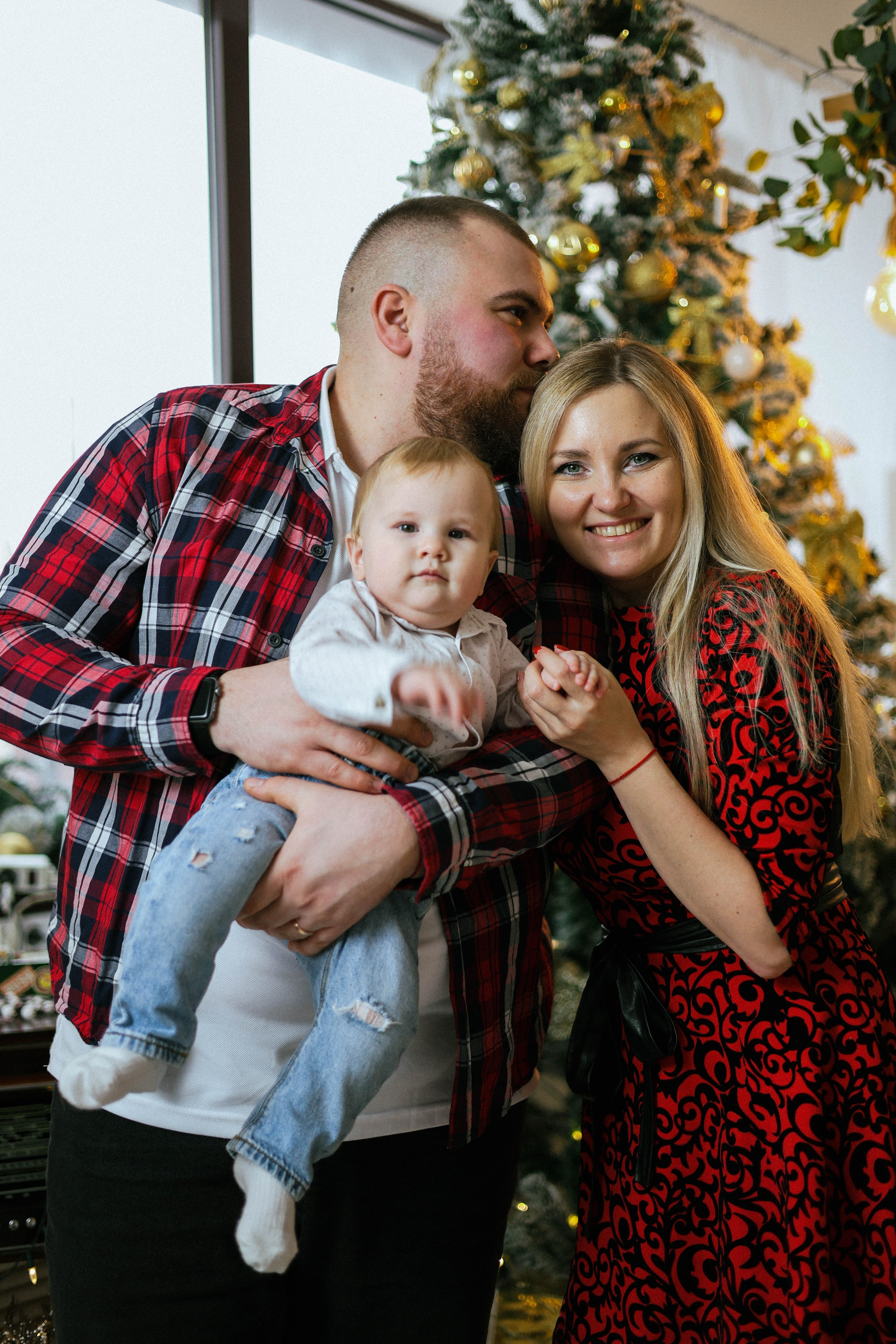 Новогодняя история «Валентина и ее семья». Фотограф в Москве Анастасия Калинина