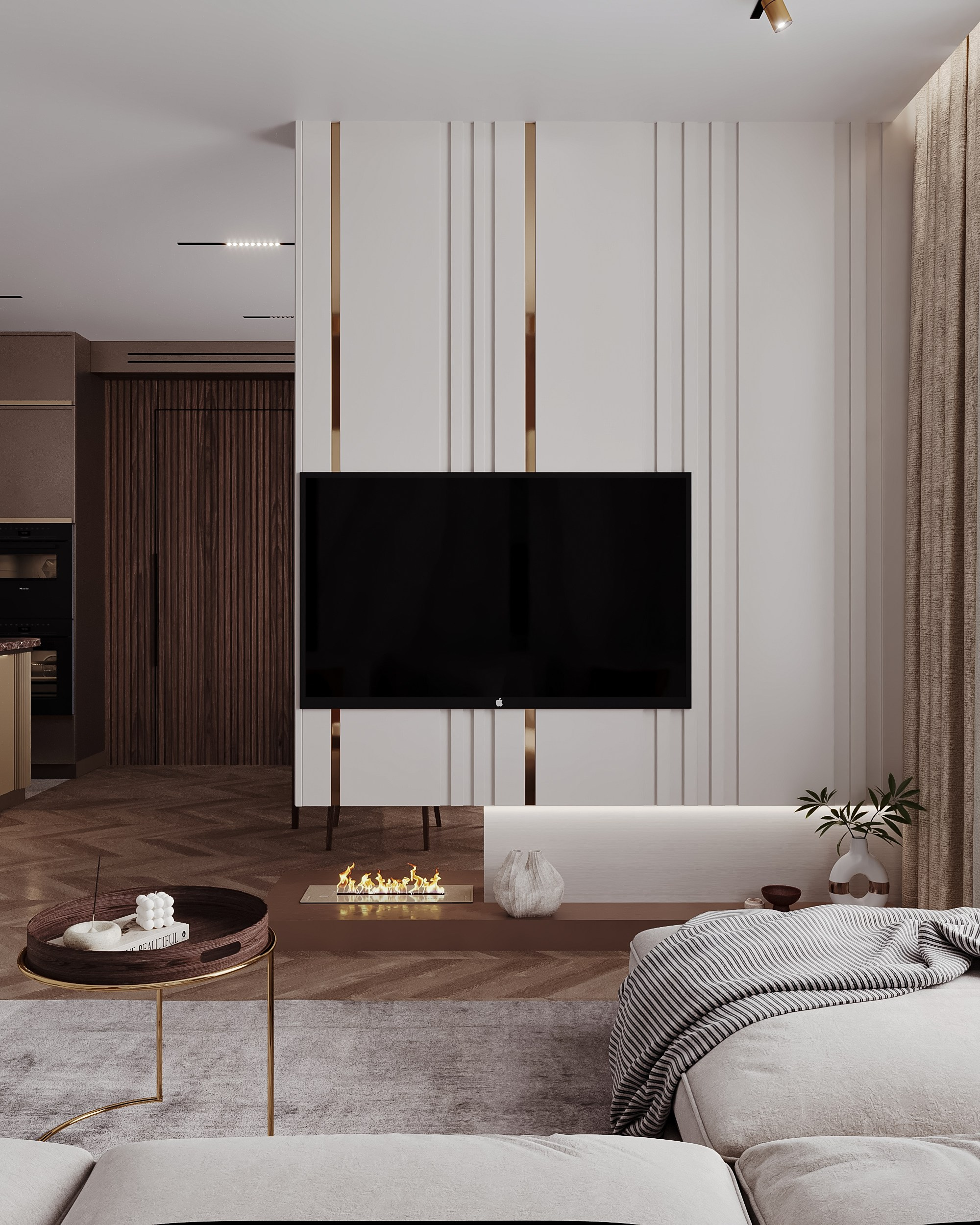 ЖК Хендлайнер 103 м². 3Д-Визуализация Наталья Макогонова