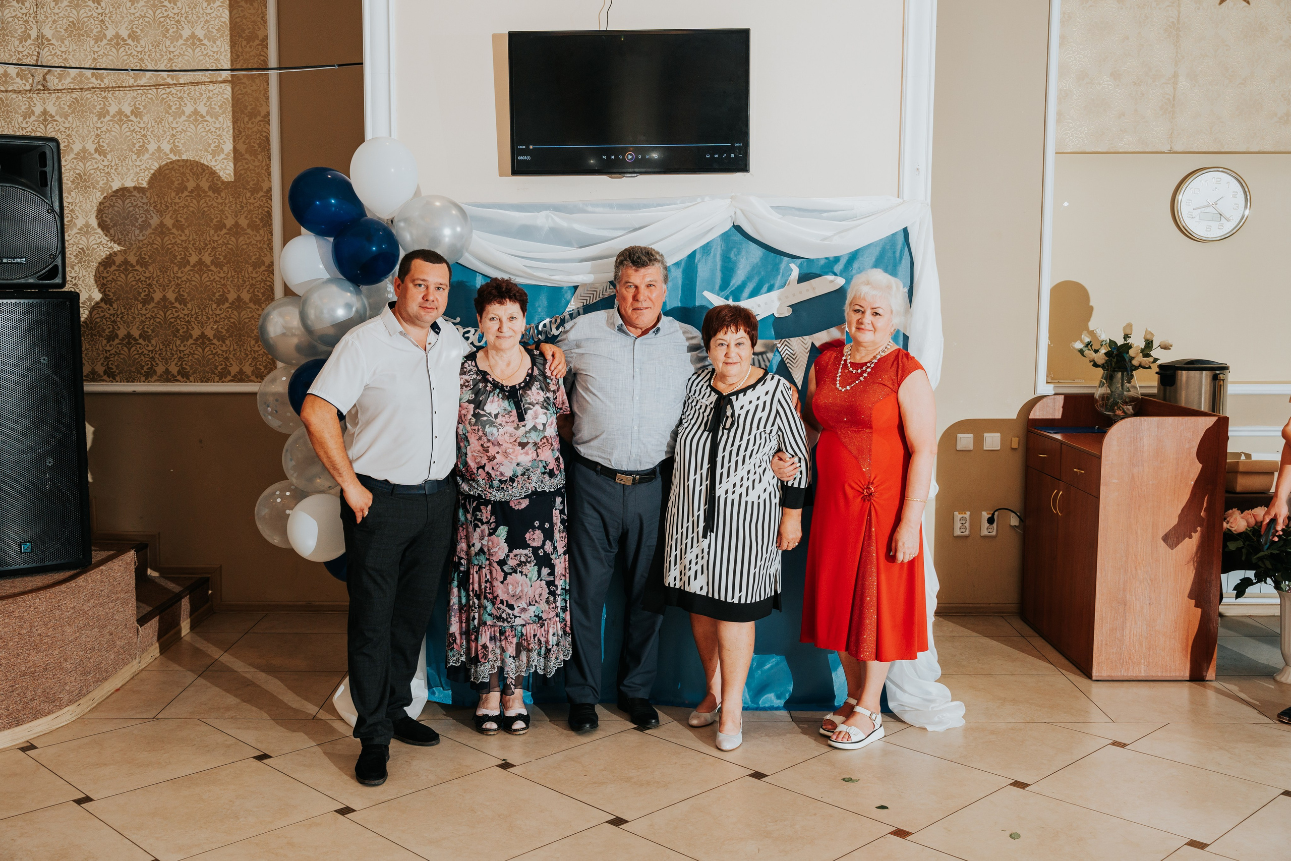 Юбилей 70 лет. Репортажный фотограф Красноярск