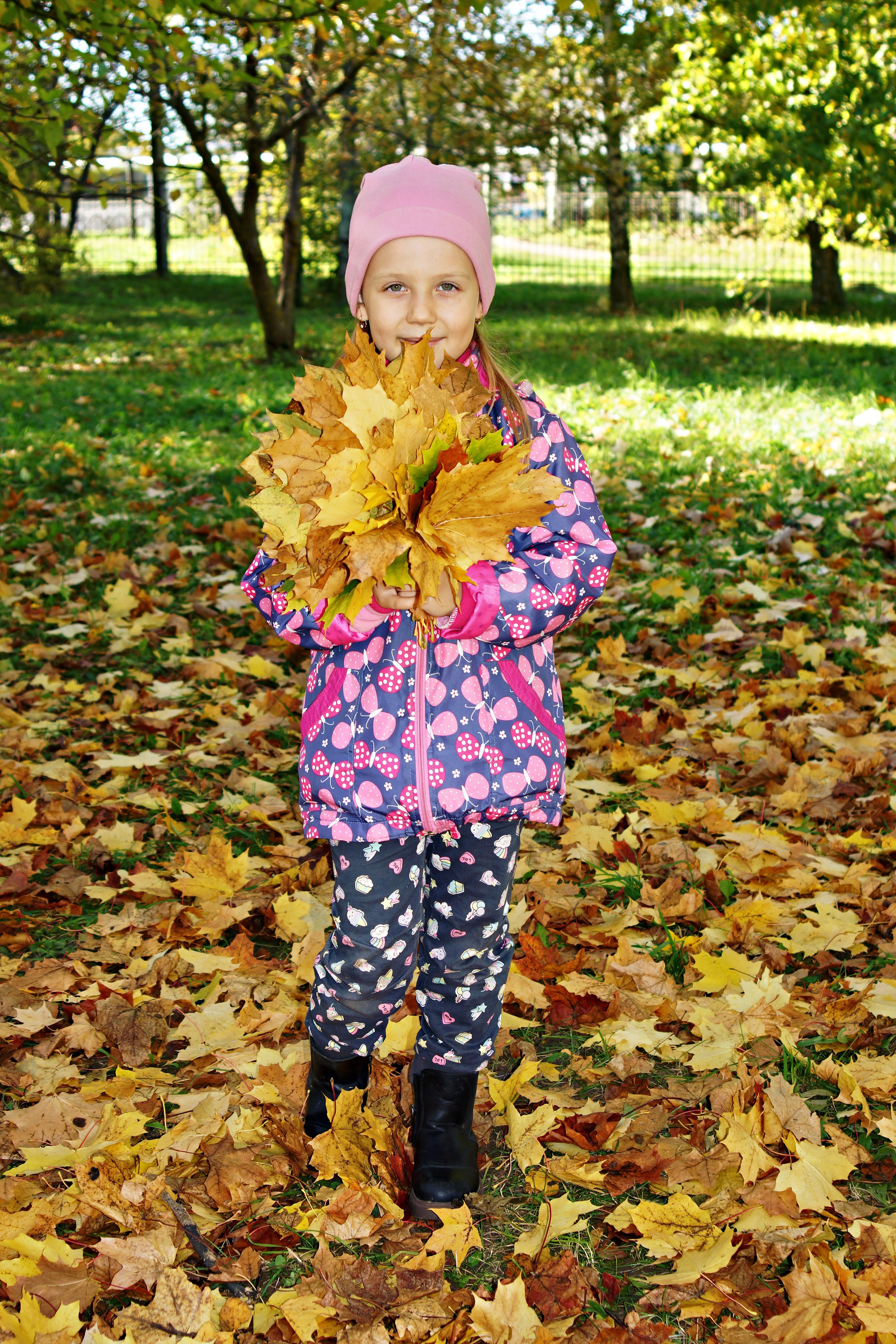 Осенняя фотосессия в детском саду г. Йошкар-Ола