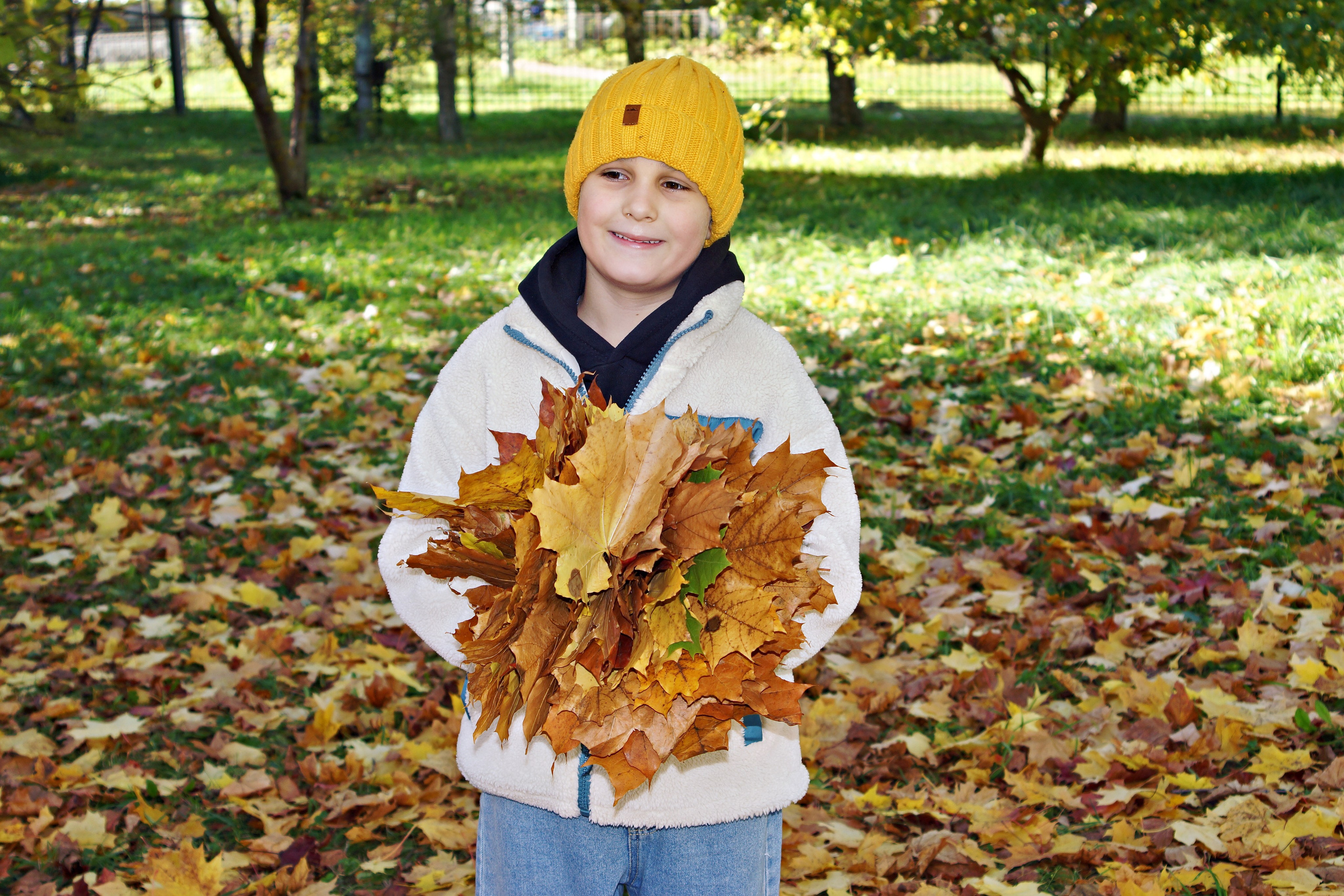 Осенняя фотосессия в детском саду г. Йошкар-Ола