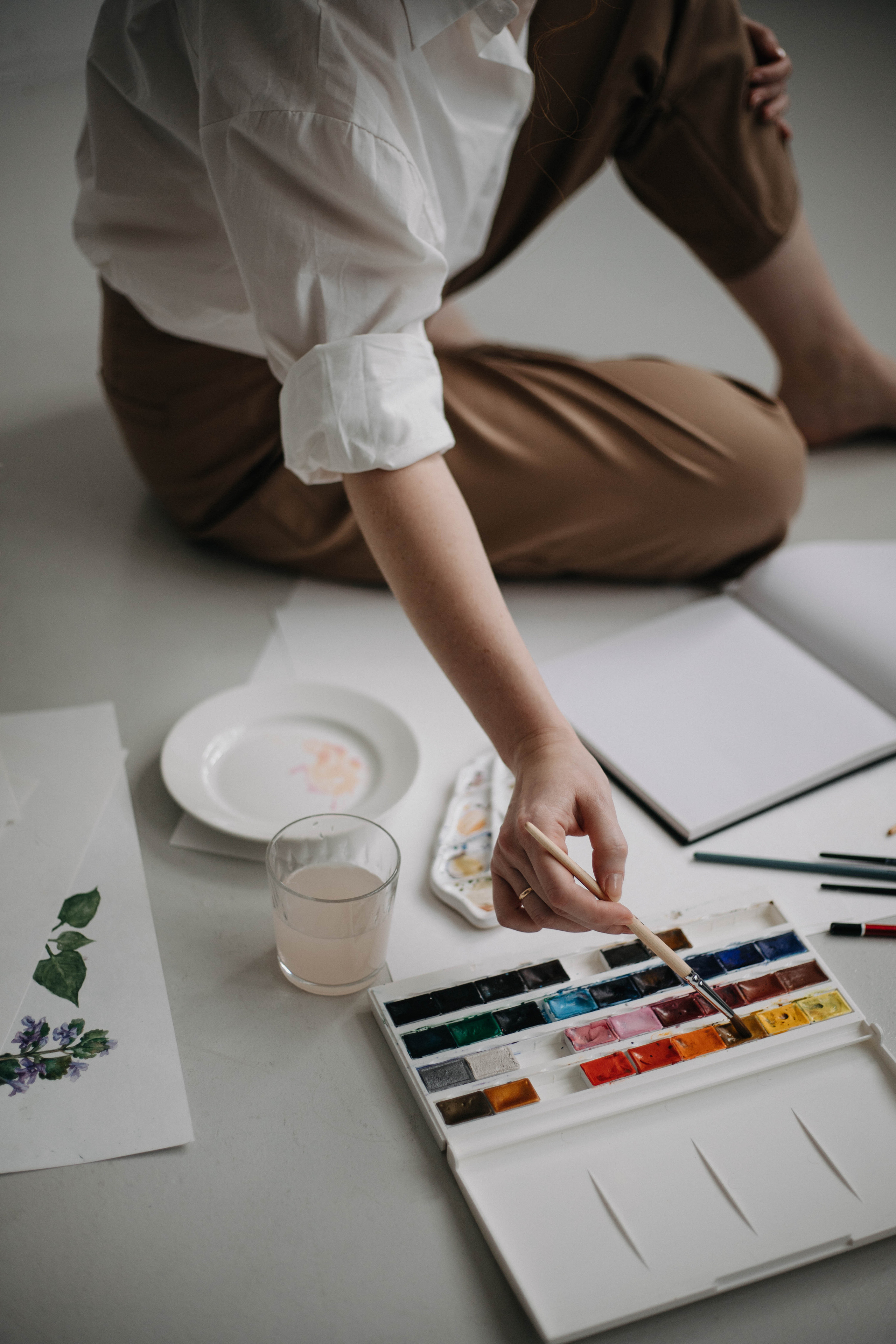 Мария художница. Фотограф Каролина